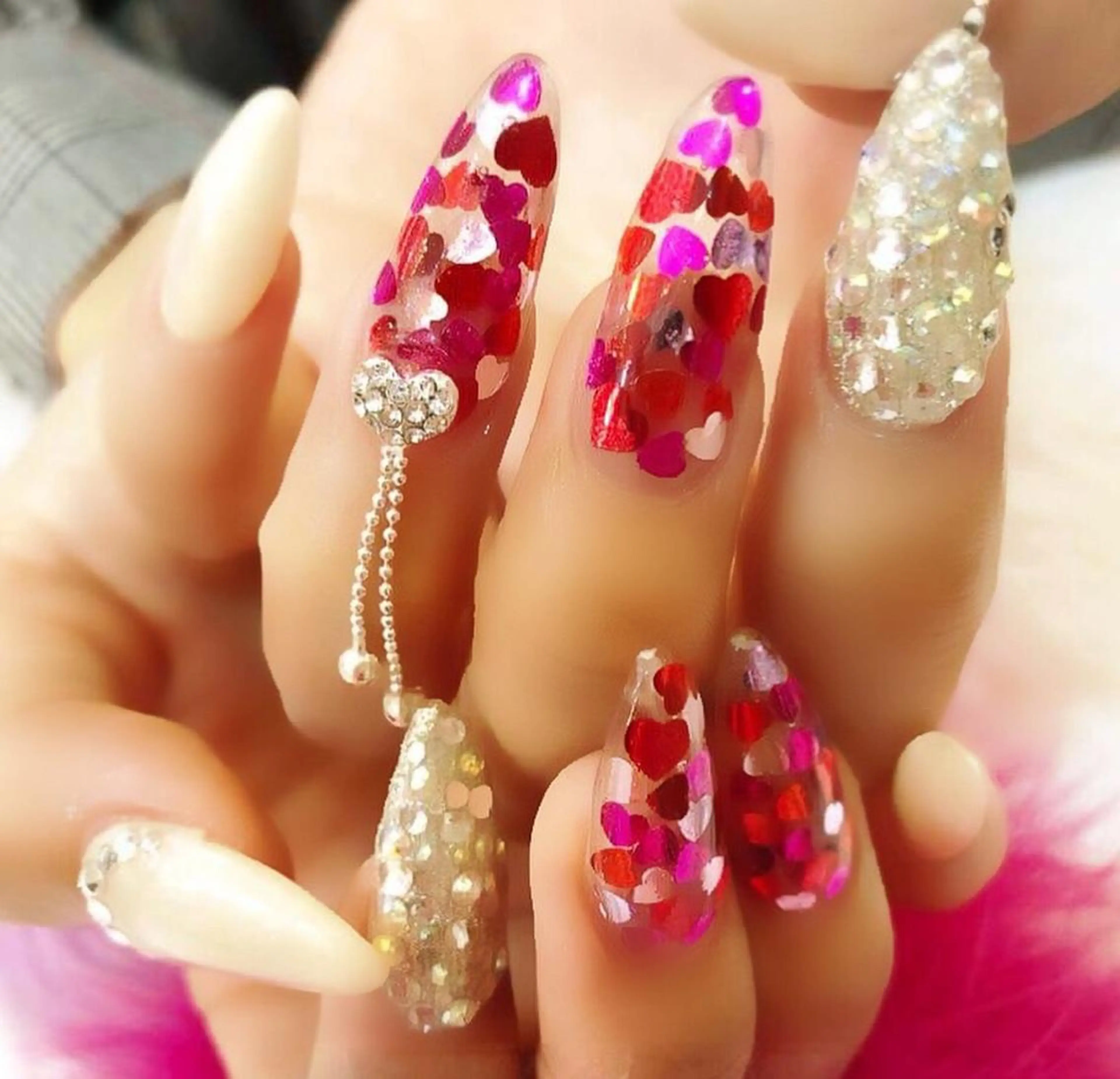 セミロング カラー メンズ キッズ ネイル NAILSGOGO shibuyaのネイルデザイン