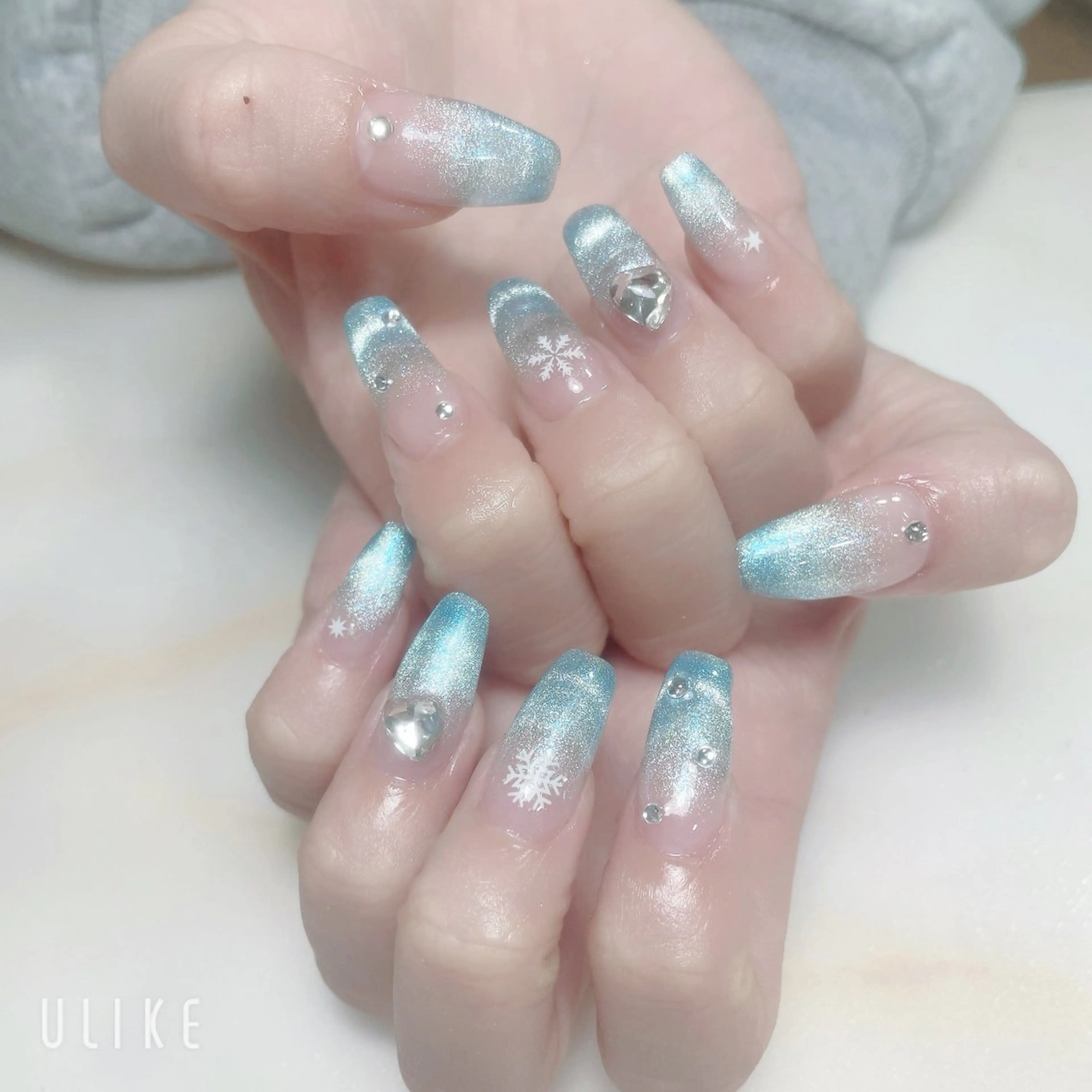 ネイル アートネイル フレンチネイル ジェルネイル グラデーション 韓国ネイル ハンドネイル 久保田 マリコのネイルデザイン