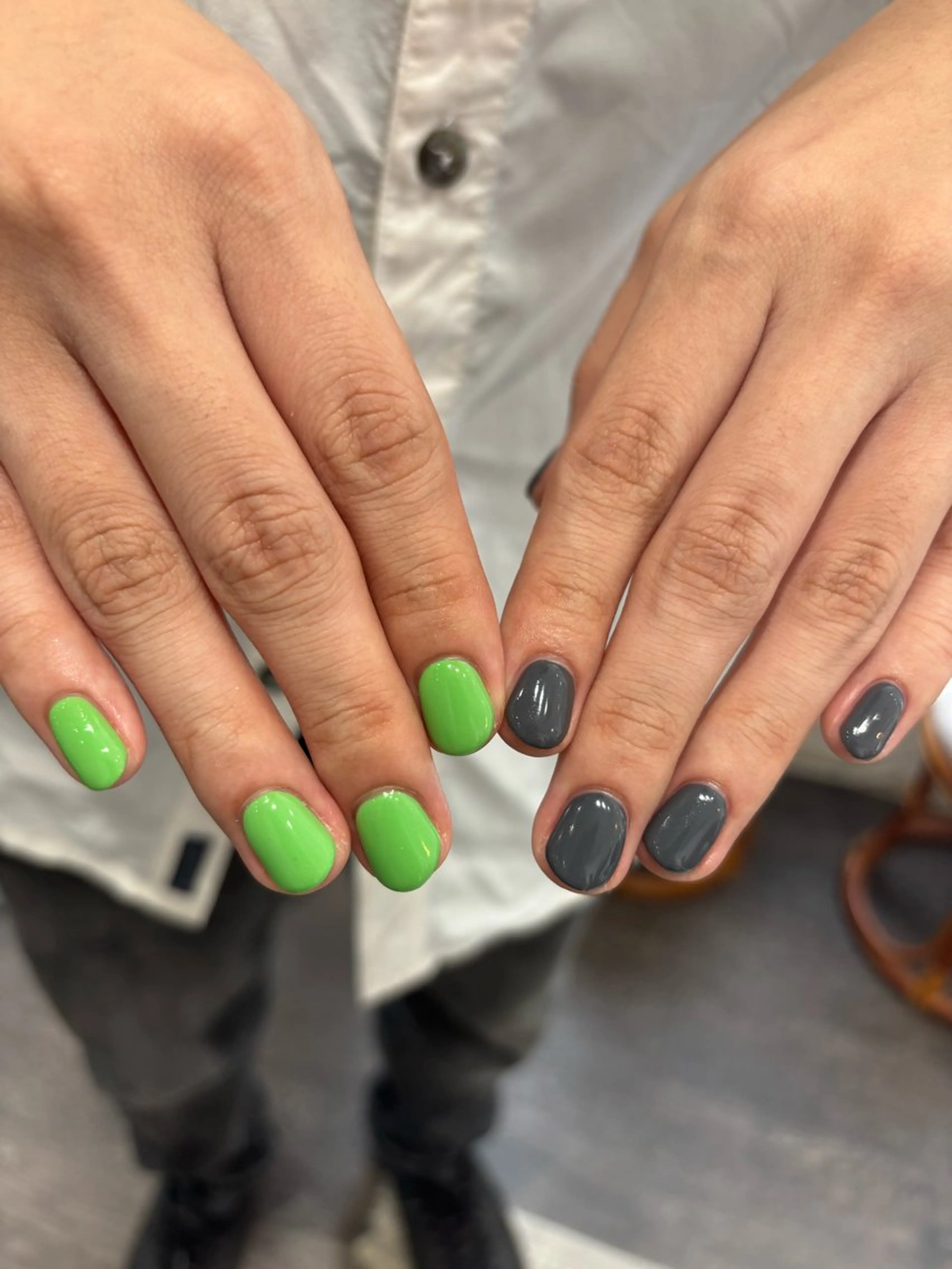 ネイル メンズネイル ハンドネイル Yarm As Etel.のネイルデザイン