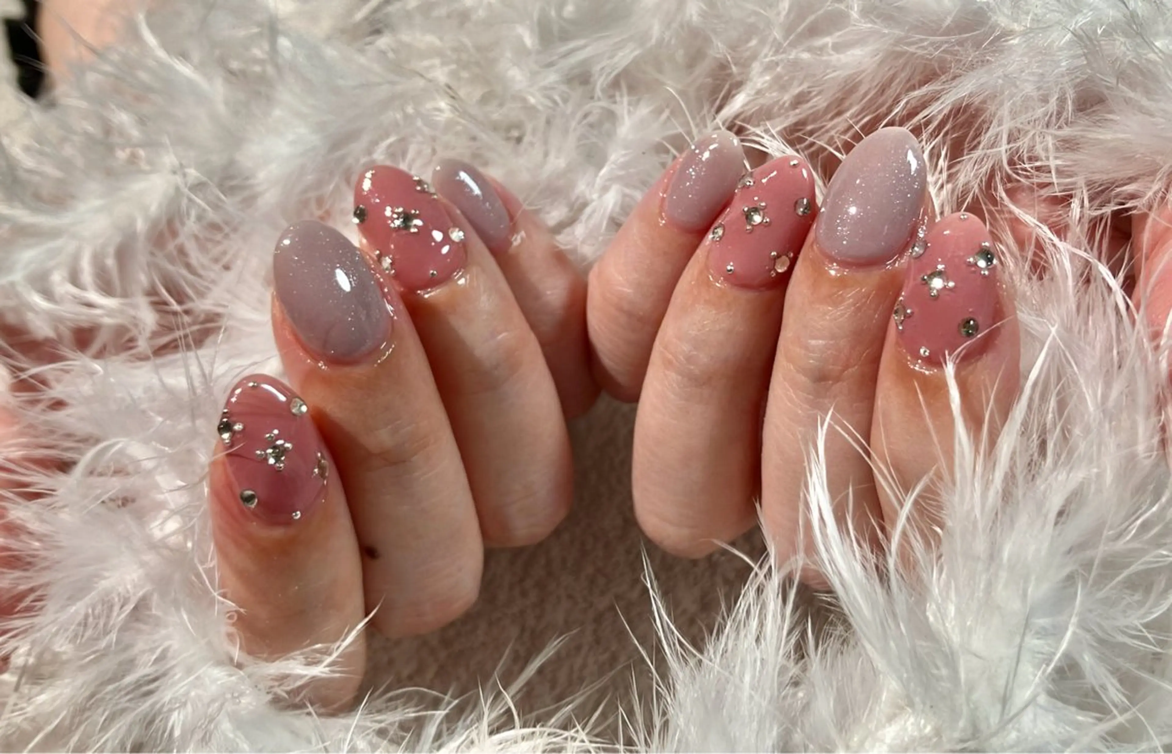 ネイル ハンドネイル たまプラーザ ANZUのネイルデザイン