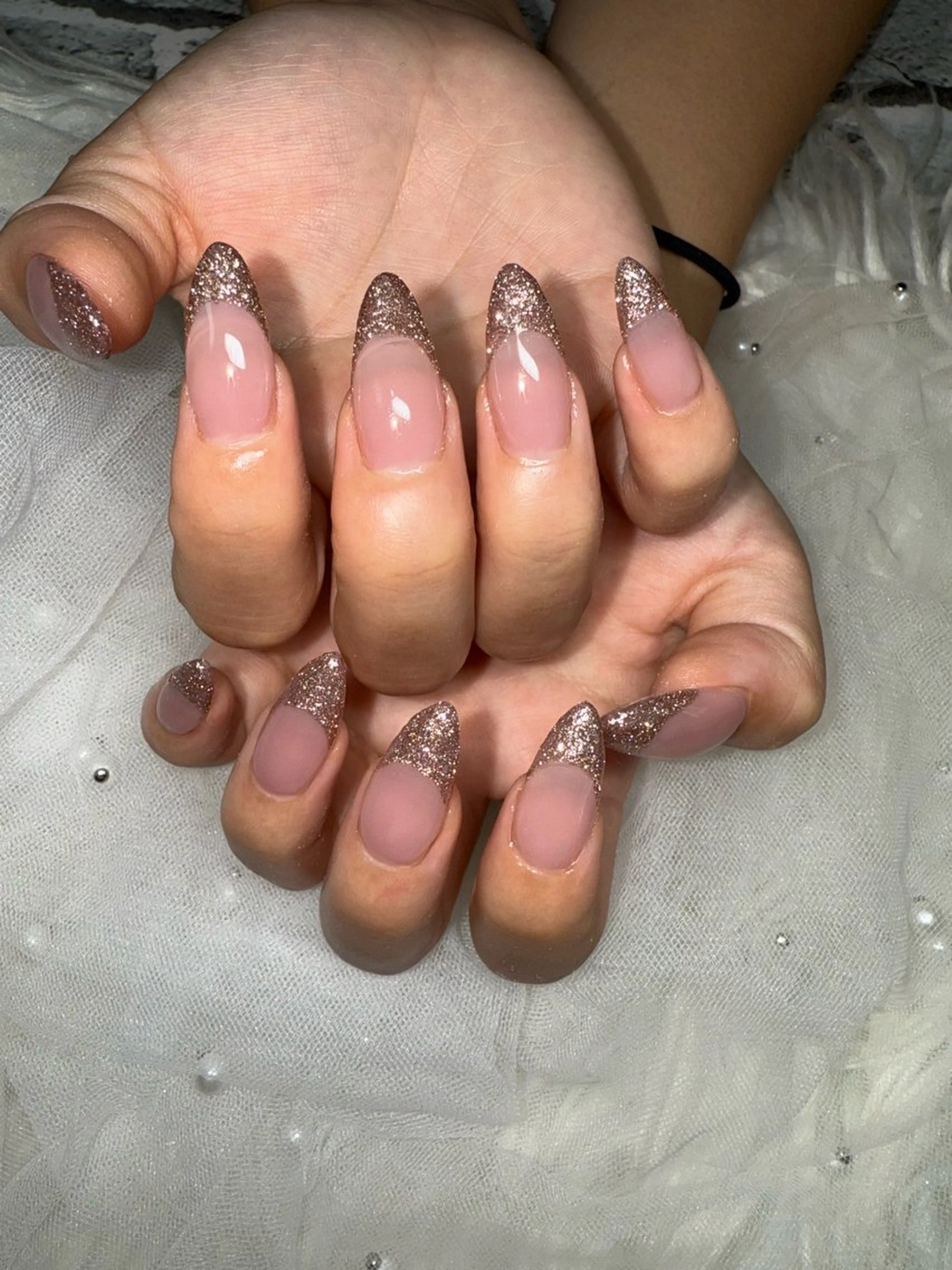 ネイル フラッシュネイル フレンチネイル Ruana Nailのネイルデザイン