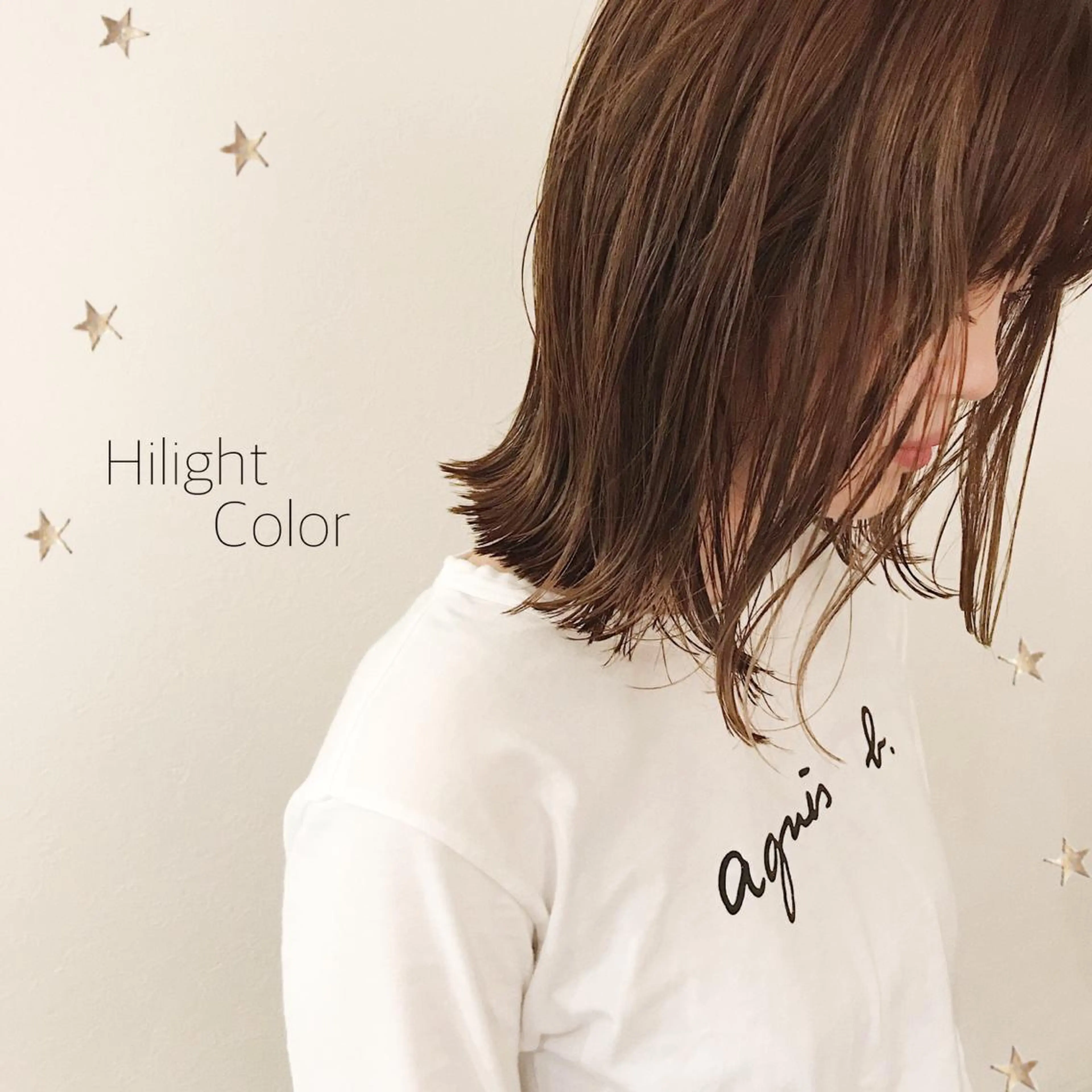 ミディアム カラー カット ヘアカラー salon AKIRA所属・市川 千夏のヘアスタイル