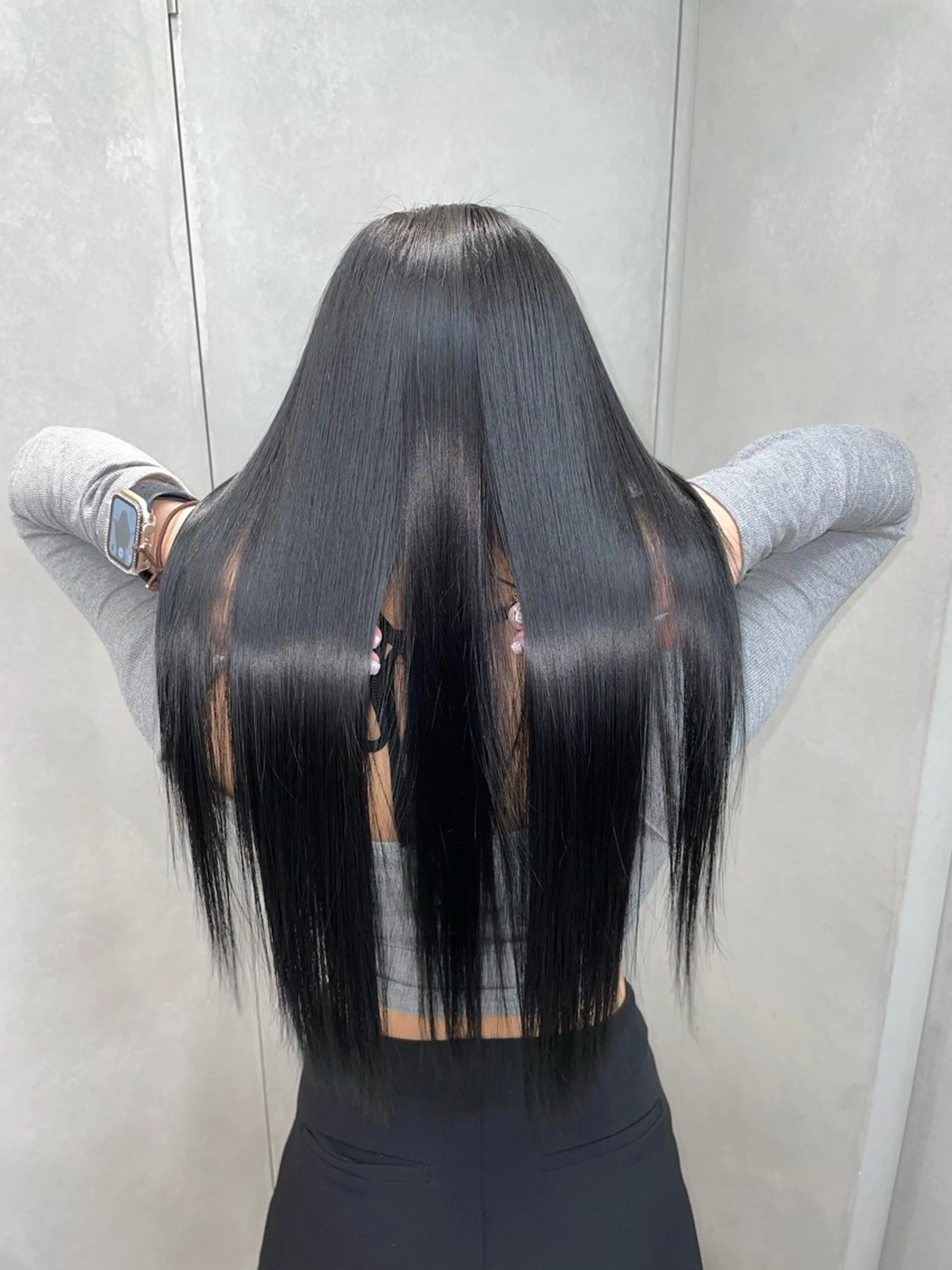 ロング トリートメント ショート/ボブ/似 合わせ/顔周りカットのヘアスタイル