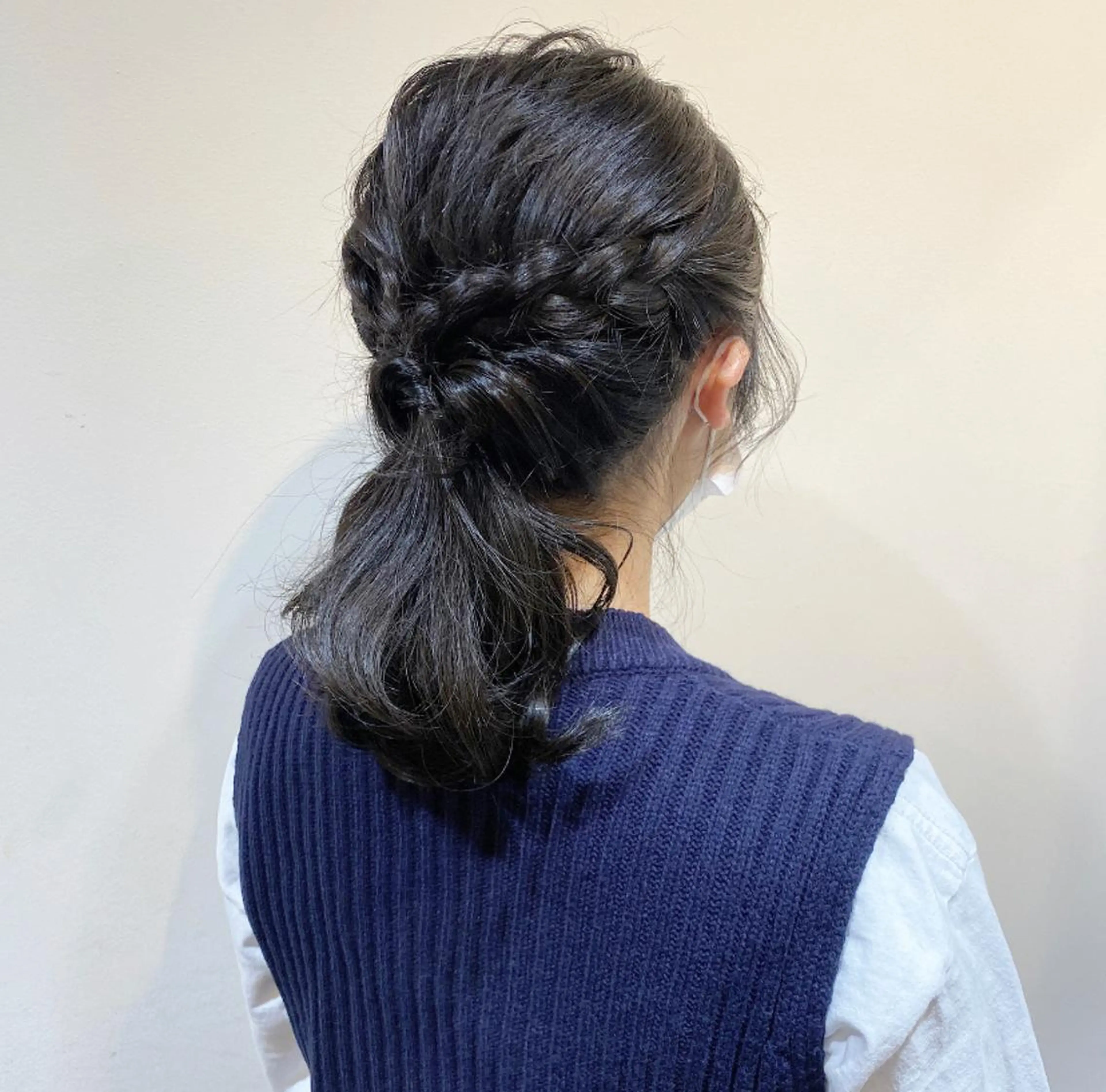 ミディアム カラー ヘアアレンジ 伊藤 玲衣のヘアスタイル