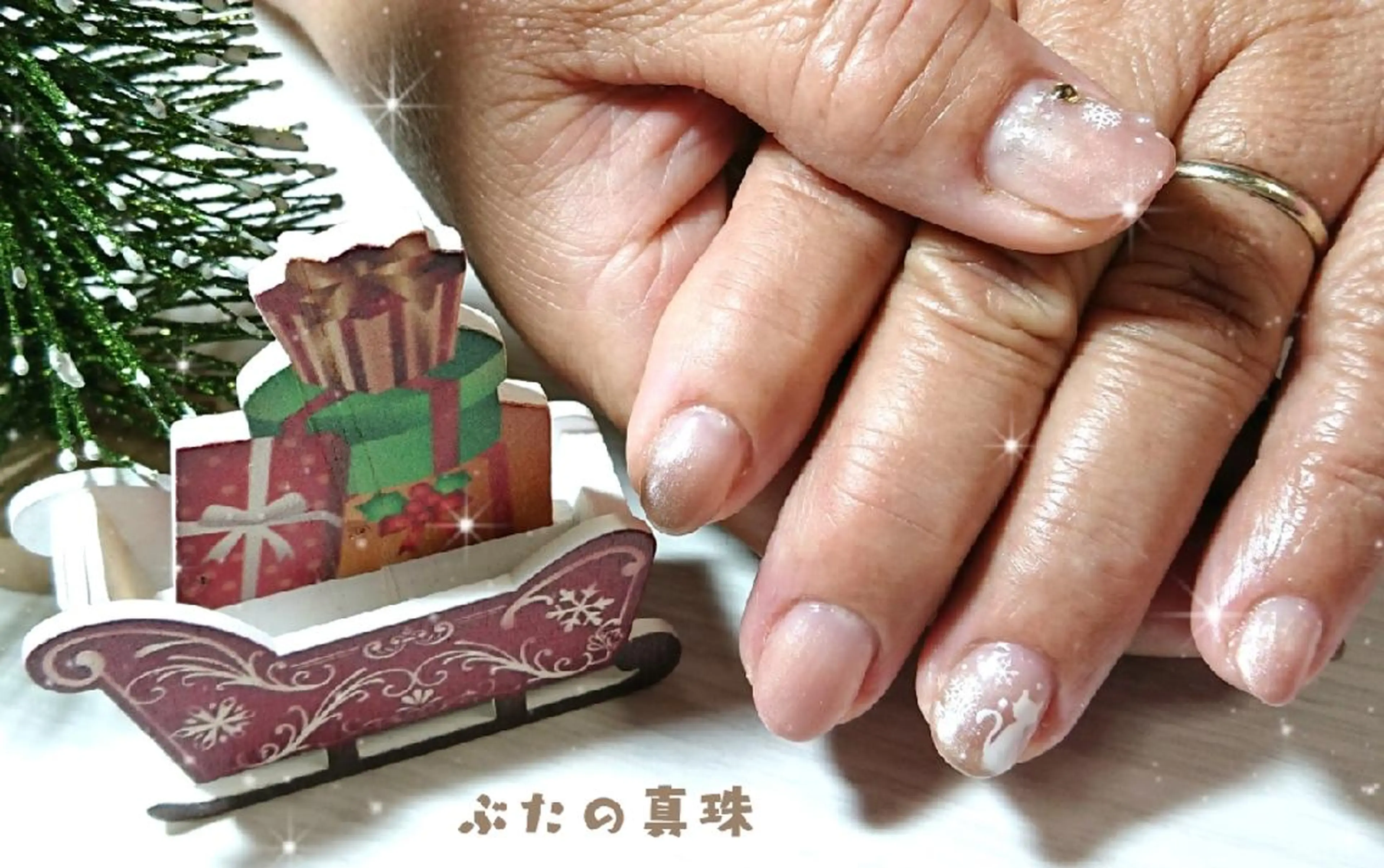 ネイル ハンドネイル 林 珠里のネイルデザイン