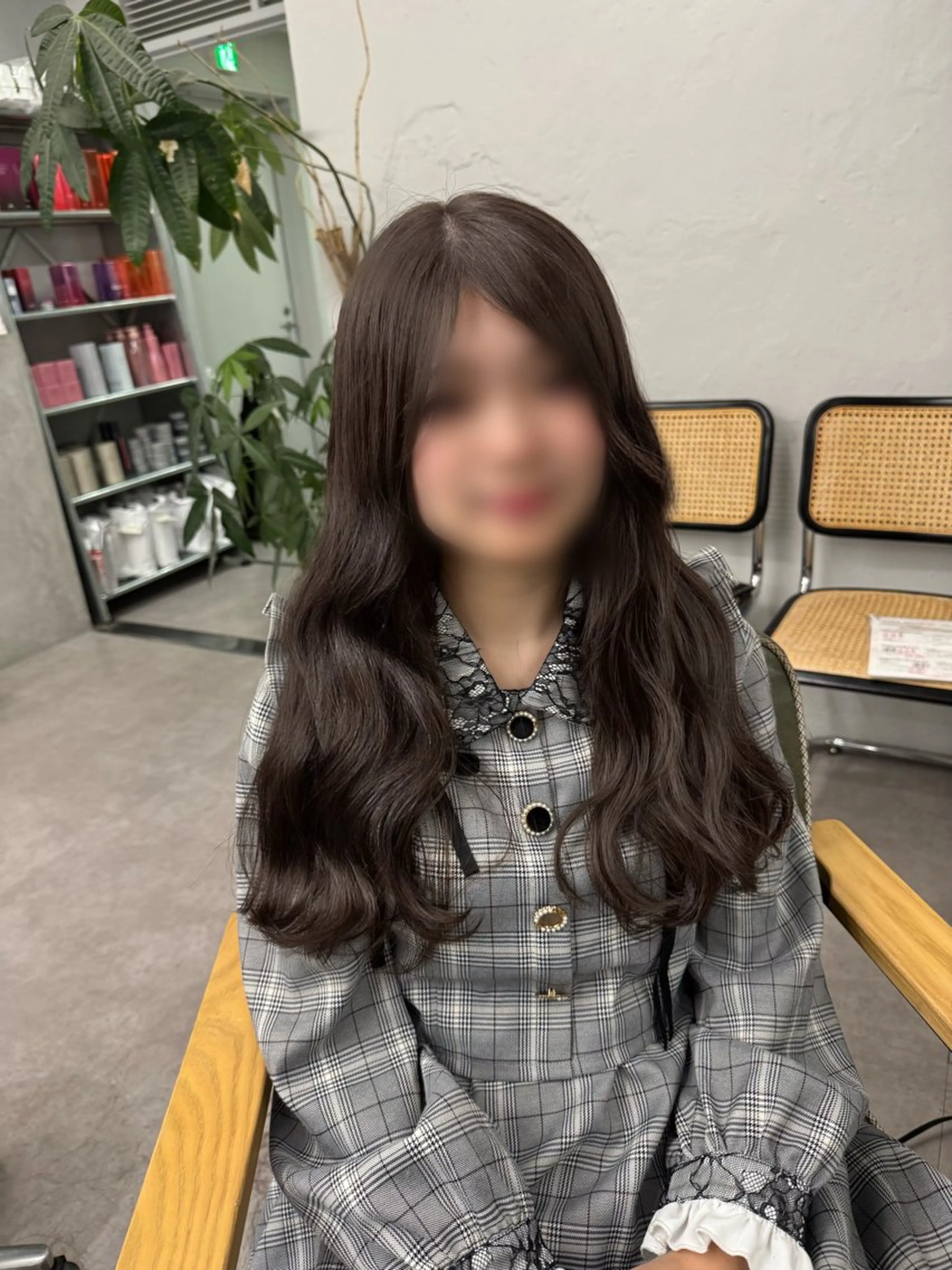 ロング カラー ヘアアレンジ 暖色系/透明感 治野心のヘアスタイル