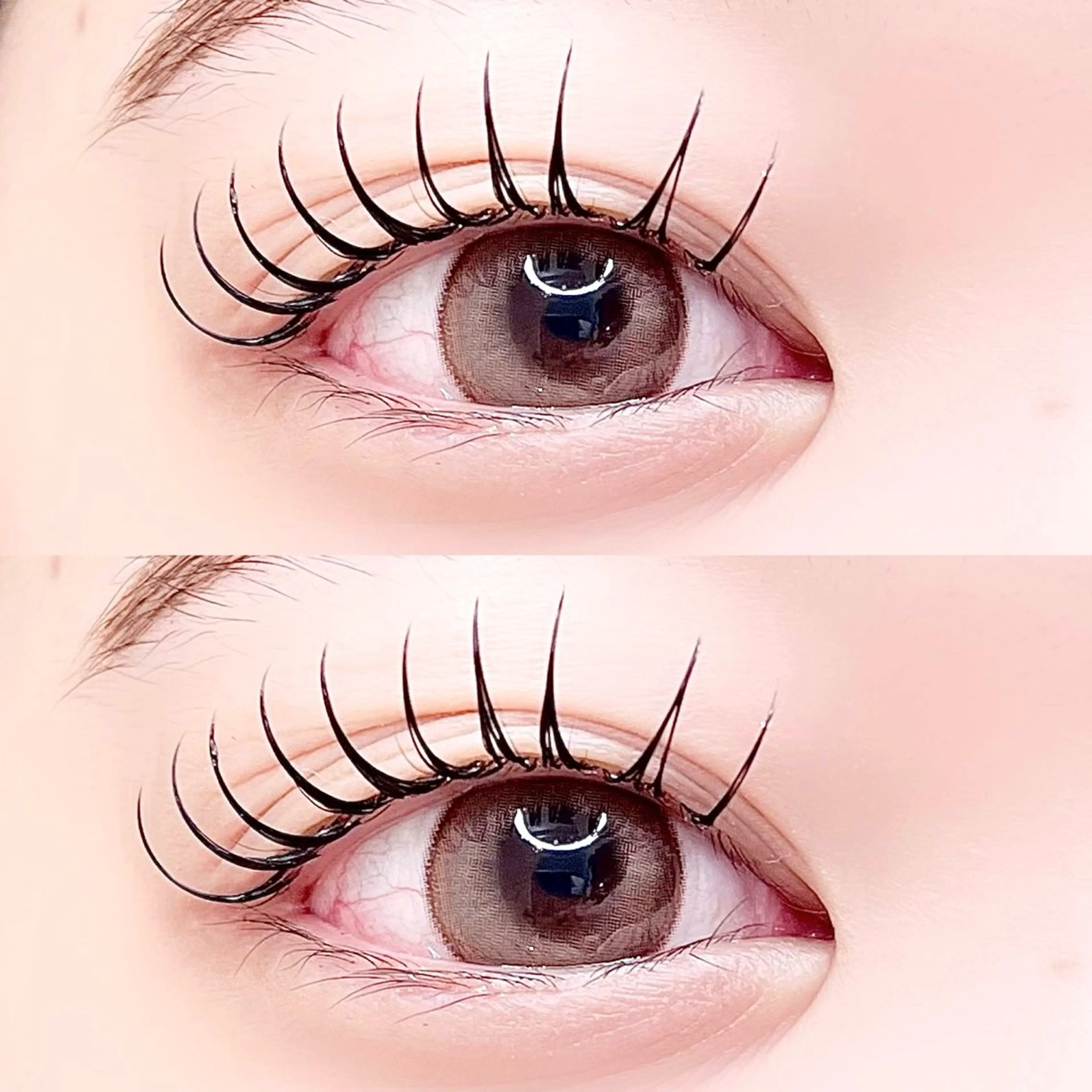 マツエク・マツパ ナチュラル 長尾 桃果 🫧 eyelistのマツエク・マツパデザイン