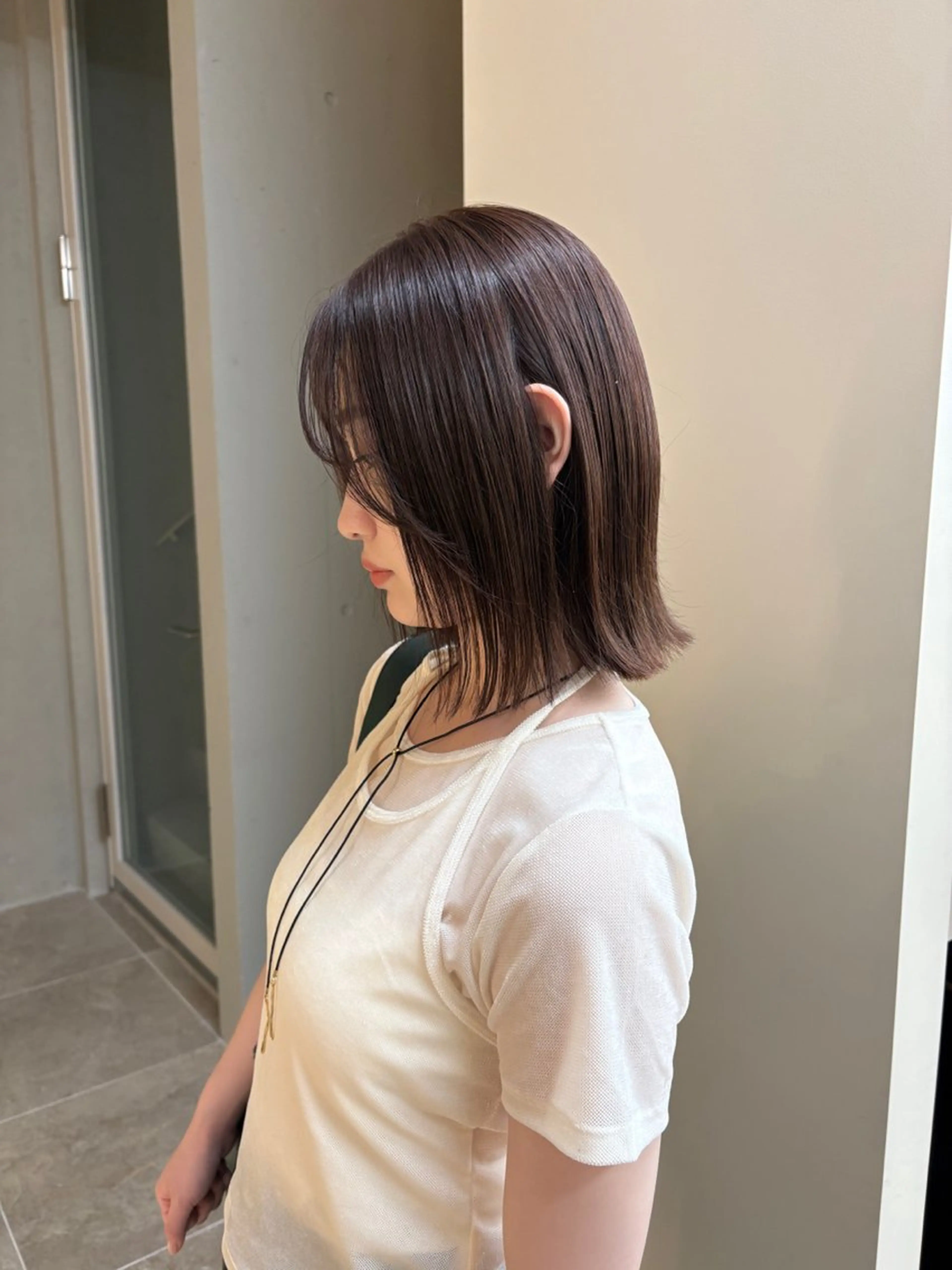 ショート カラー ラベンダーカラー 🩰ことり/暖色 カラー/MUKU🩰のヘアスタイル