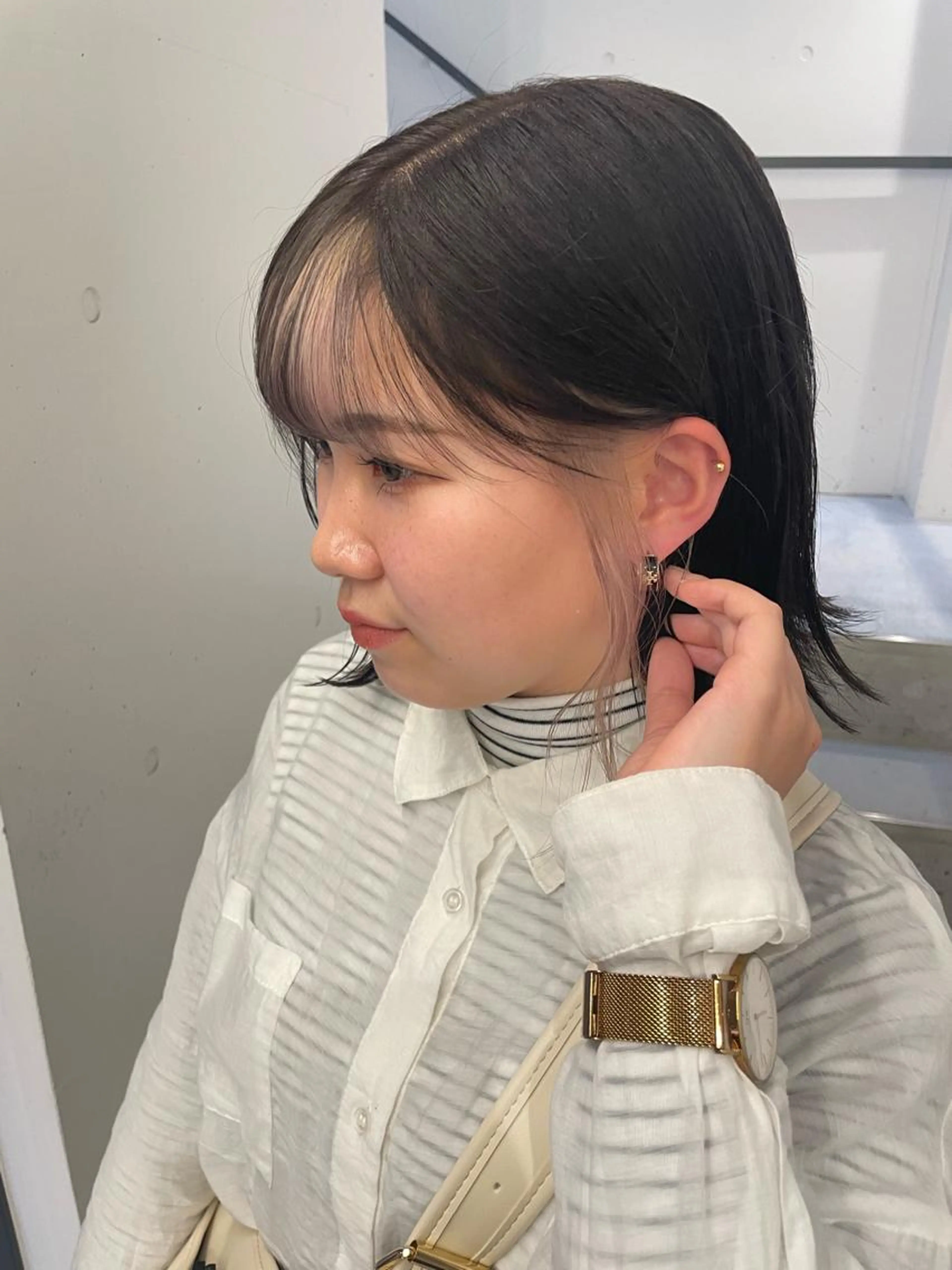 【minimo限定🔥】撮影モデル(ダブルカラー)インナーカラー＋oggi otto 1STEPTrの写真