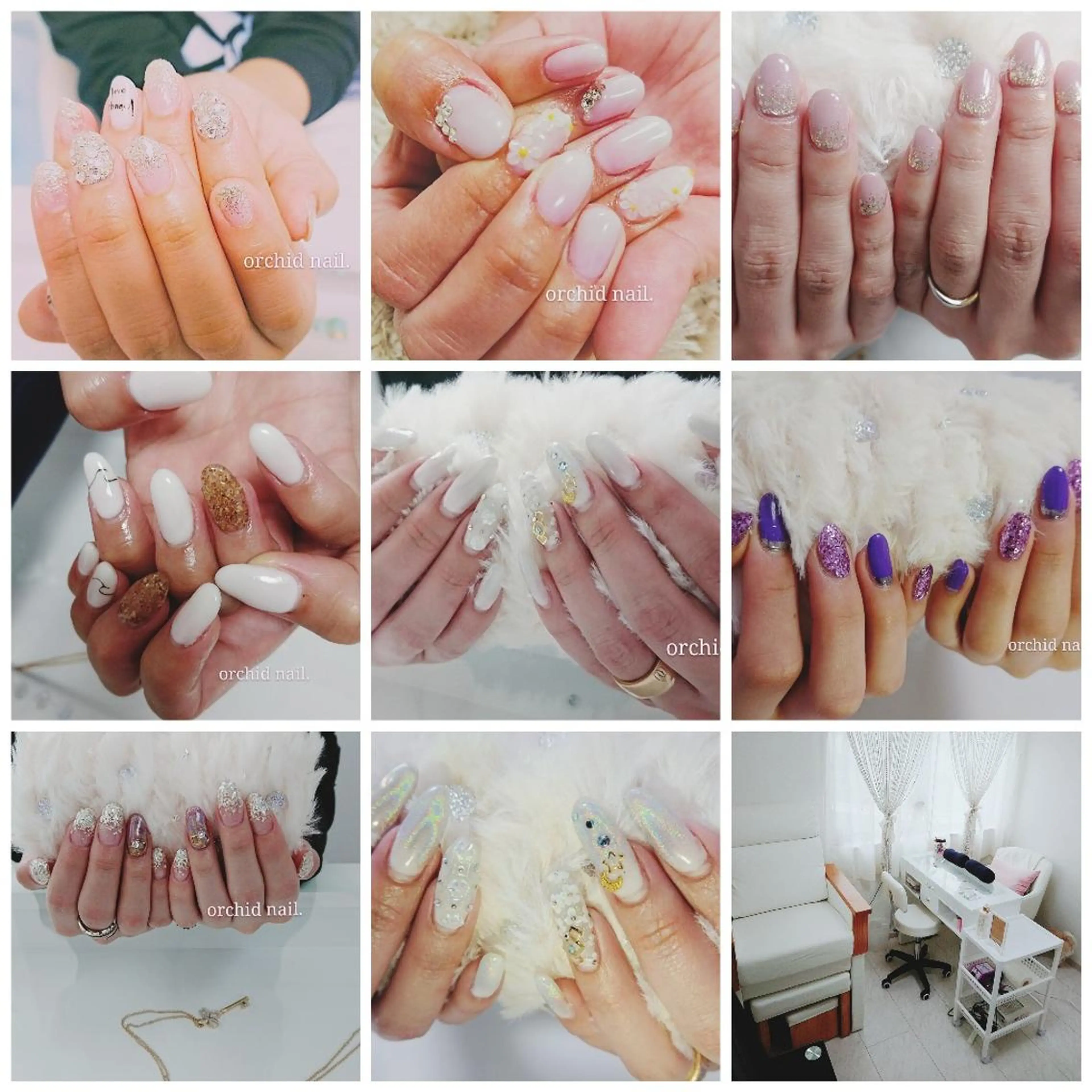 ネイル orchid ♡オーキッドのネイルデザイン