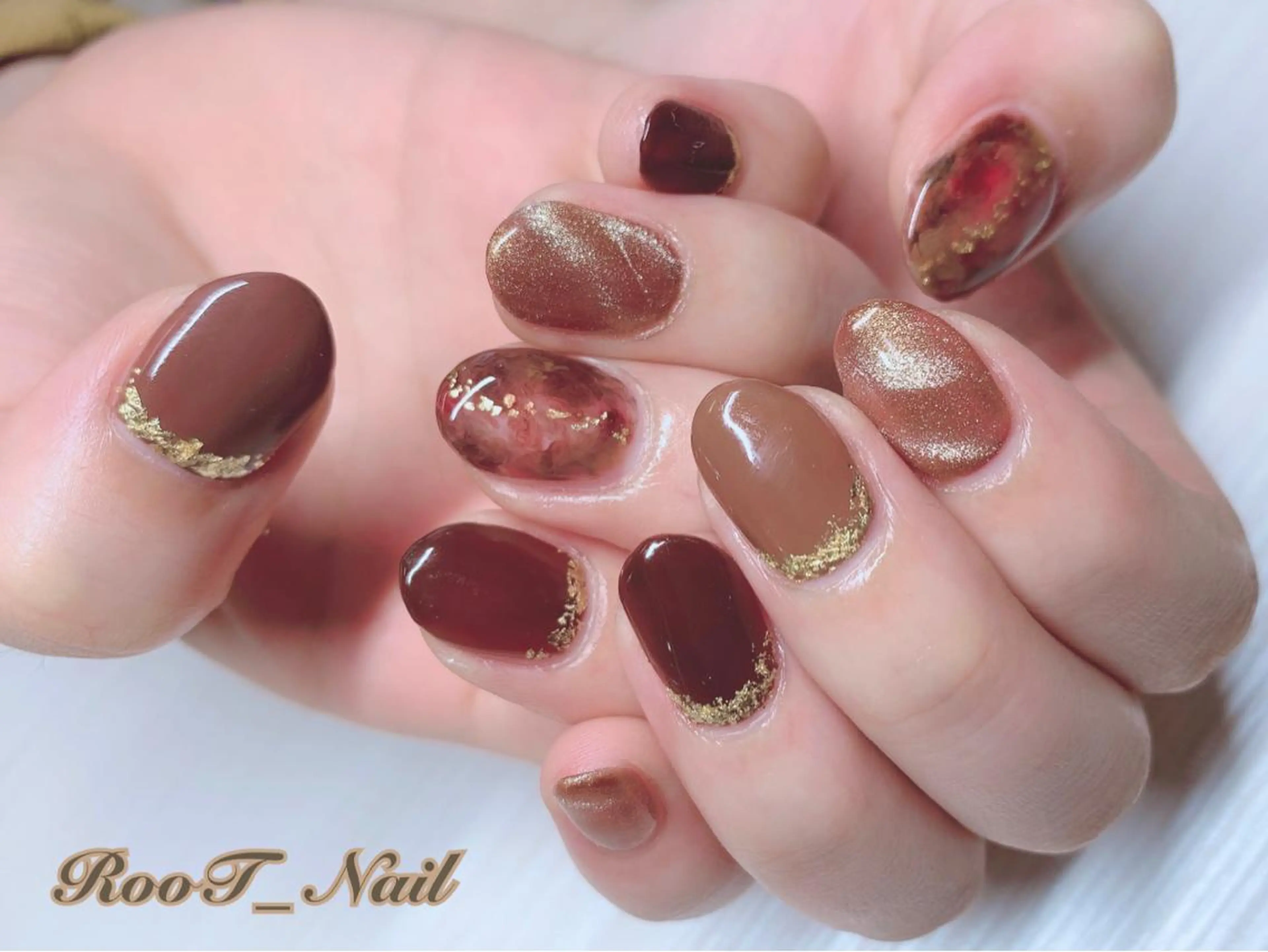 メンズ ネイル RooT Nailのネイルデザイン