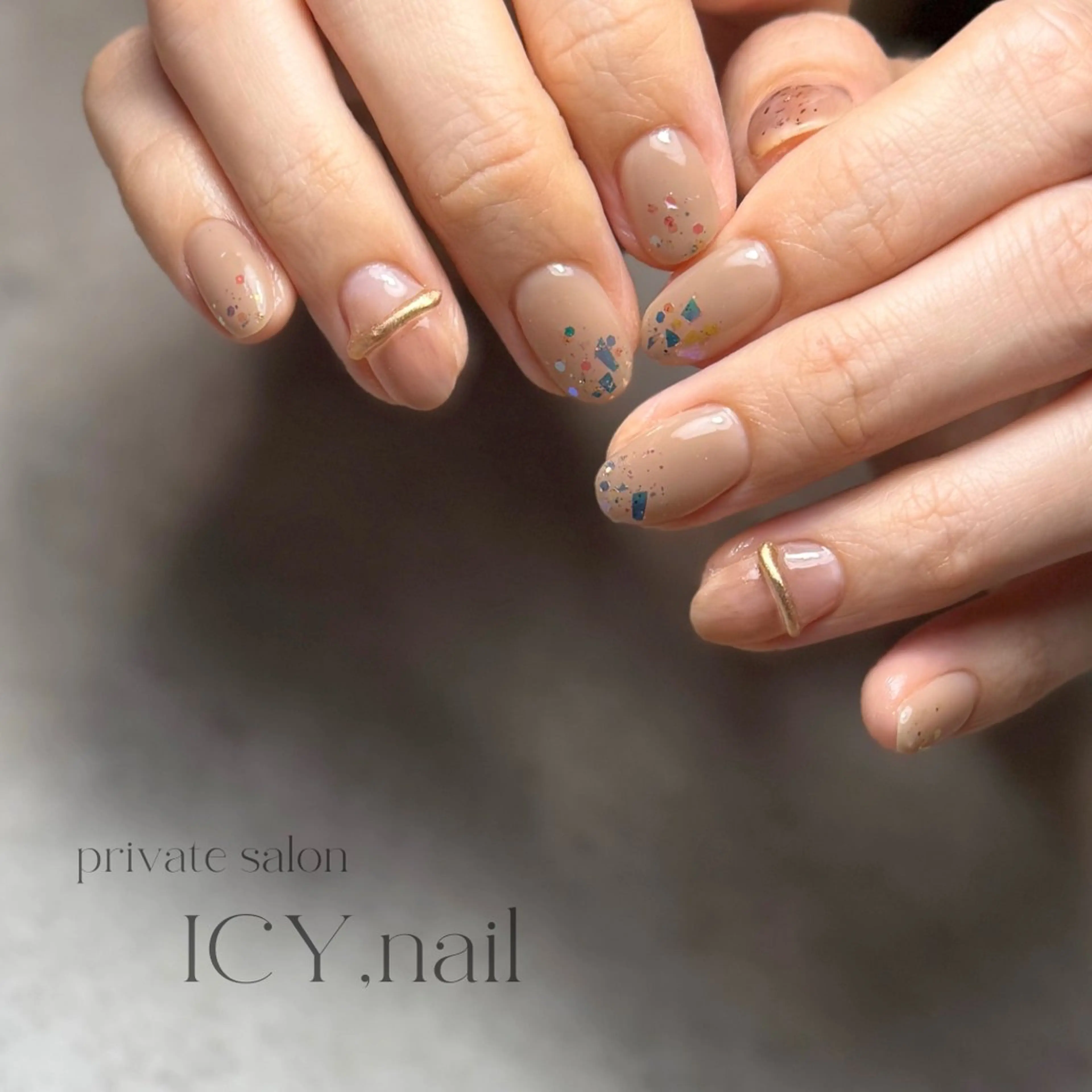 ネイル ハンドネイル ICY,nail REINAのネイルデザイン