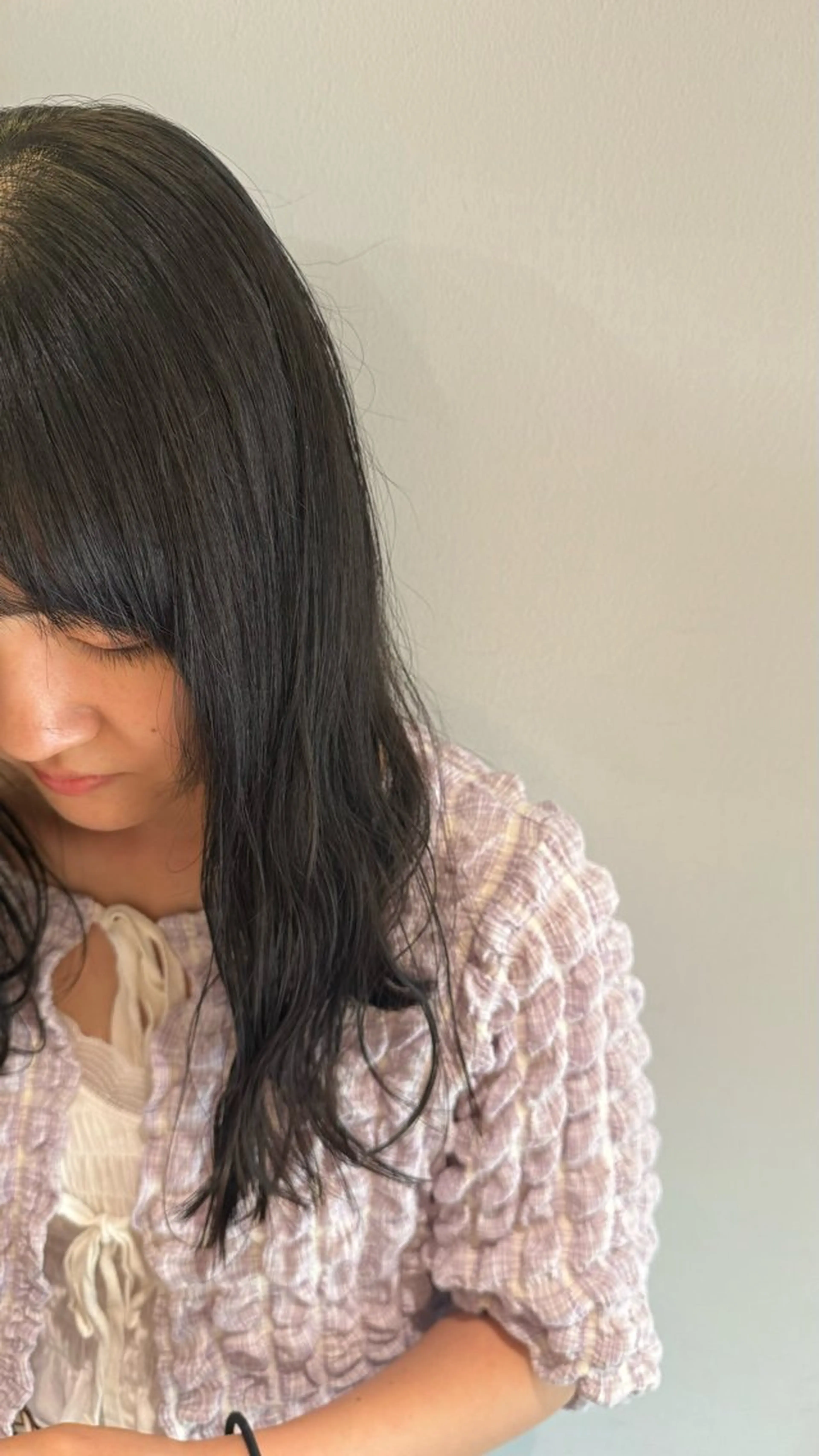 カラー 村田 茉優のヘアスタイル