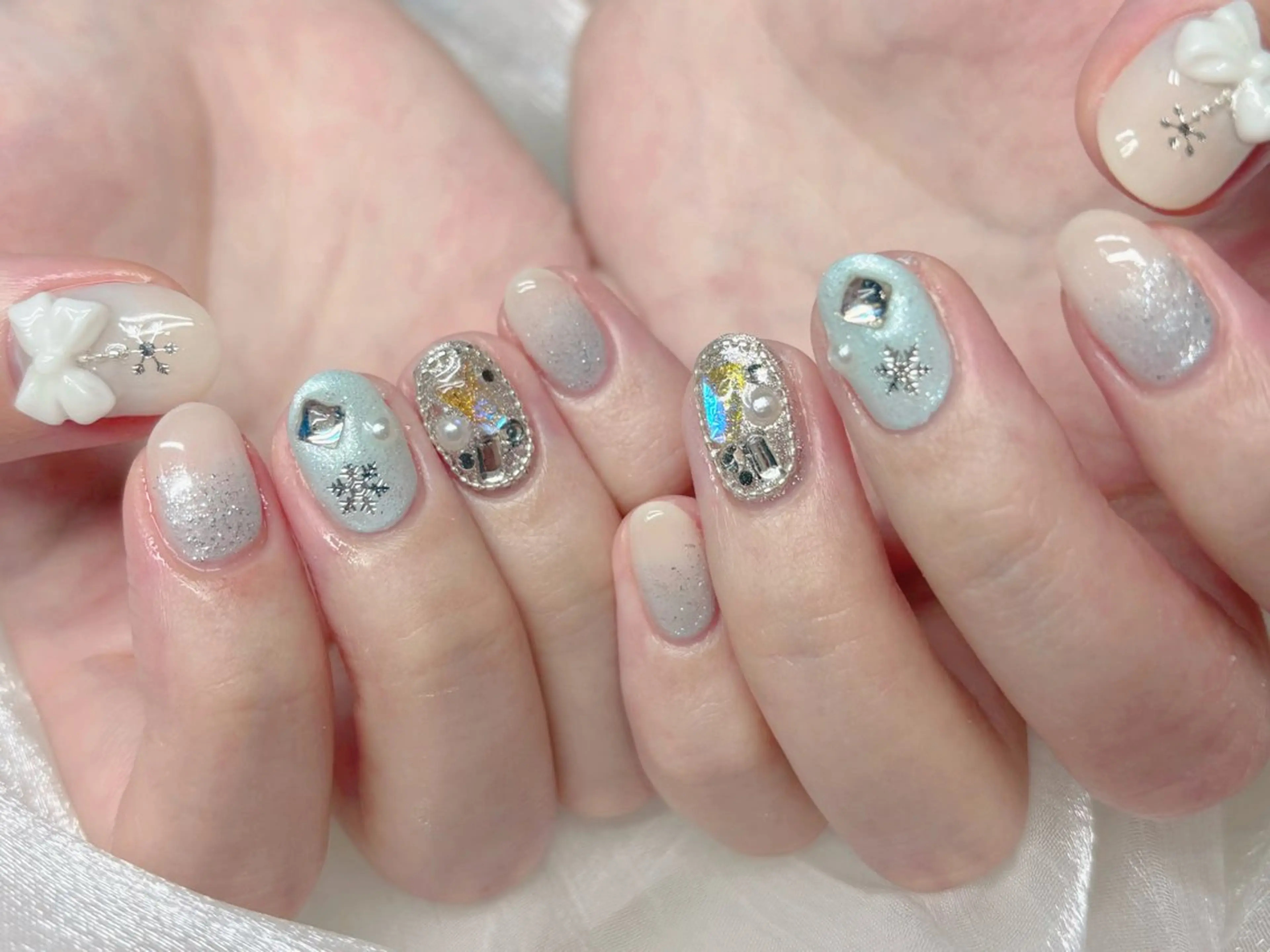 ネイル 持ち込み ハンドネイル ハンドケア Nail •Head スパFortunaのネイルデザイン