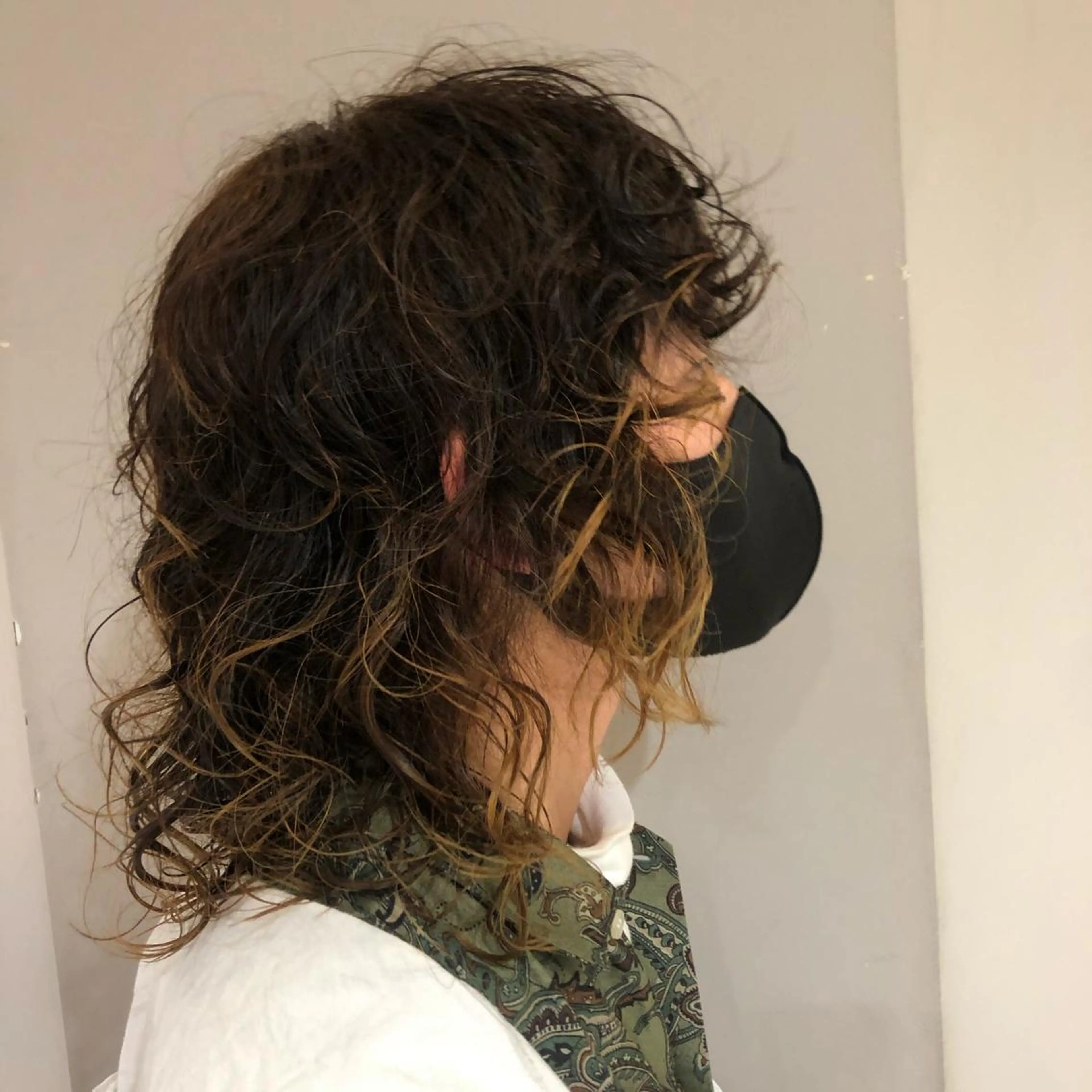 ミディアム ミディアムパーマ 心斎橋🤍inity KIKOのヘアスタイル