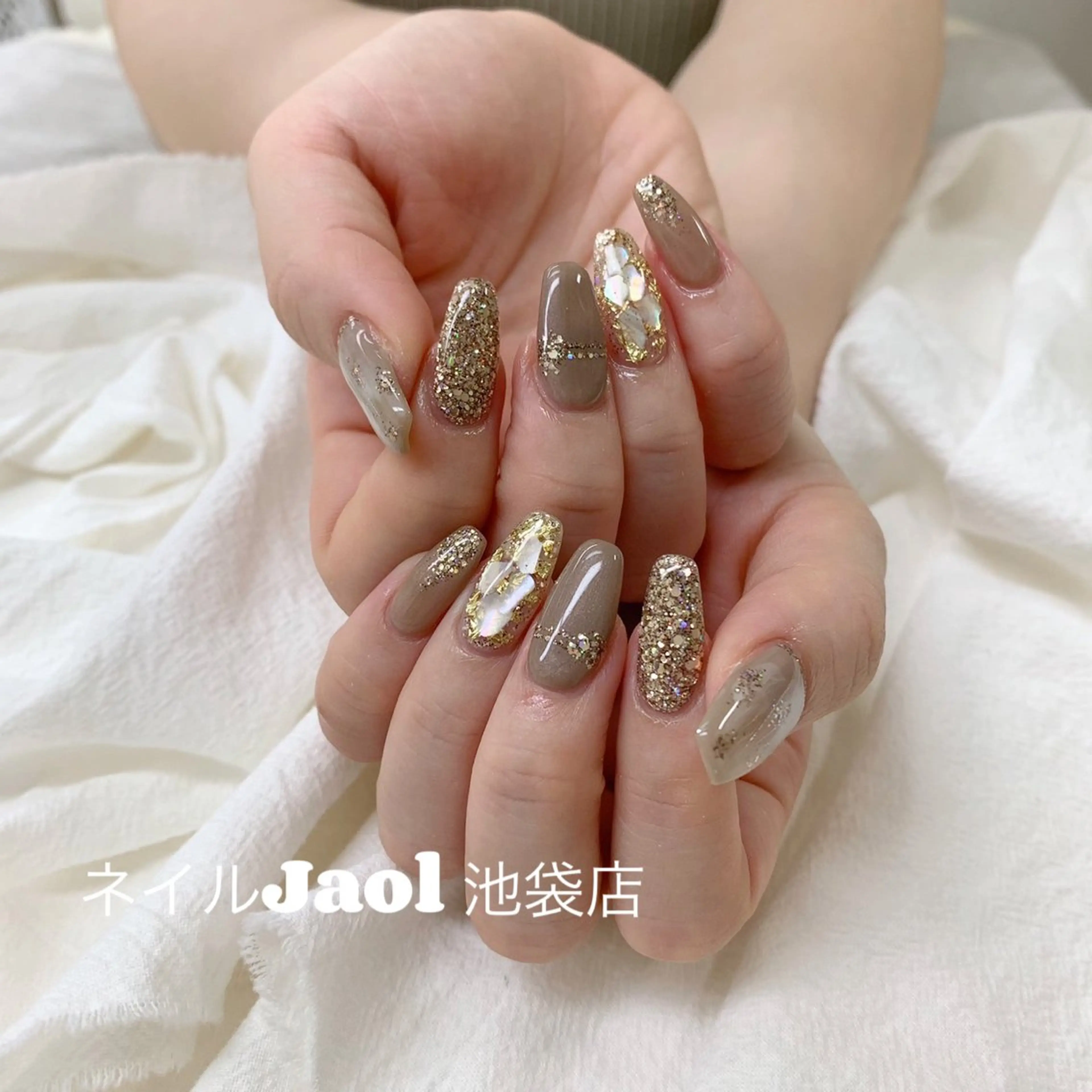 セミロング 韓国風ヘア nail jaol池袋店所属・ネイルJaol 池袋のネイルデザイン