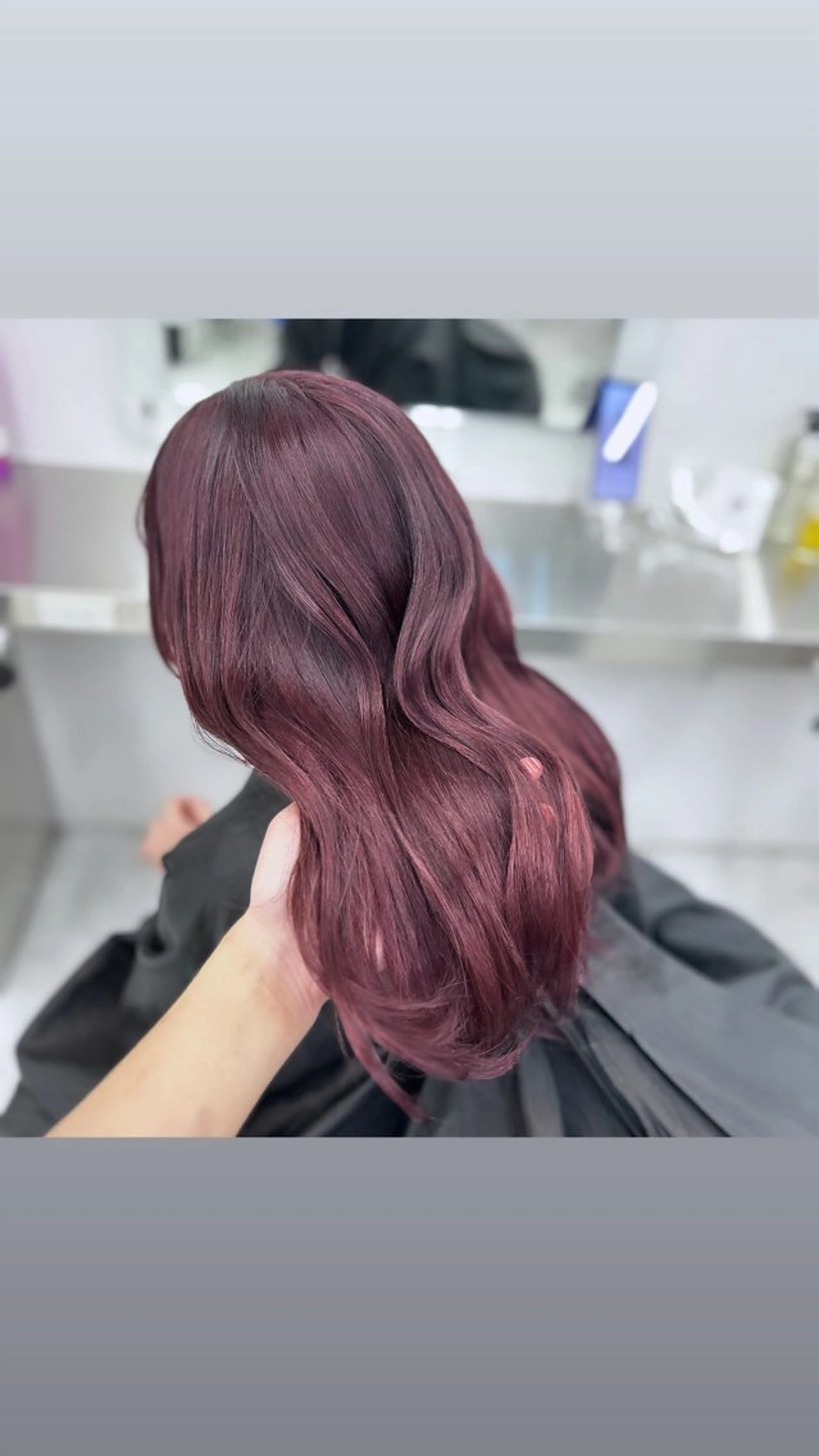 ロング ヘアカラー ヘッドスパ ヘアセット 🥀艶髪/似合わせ 暖色/まな🥀のヘアスタイル