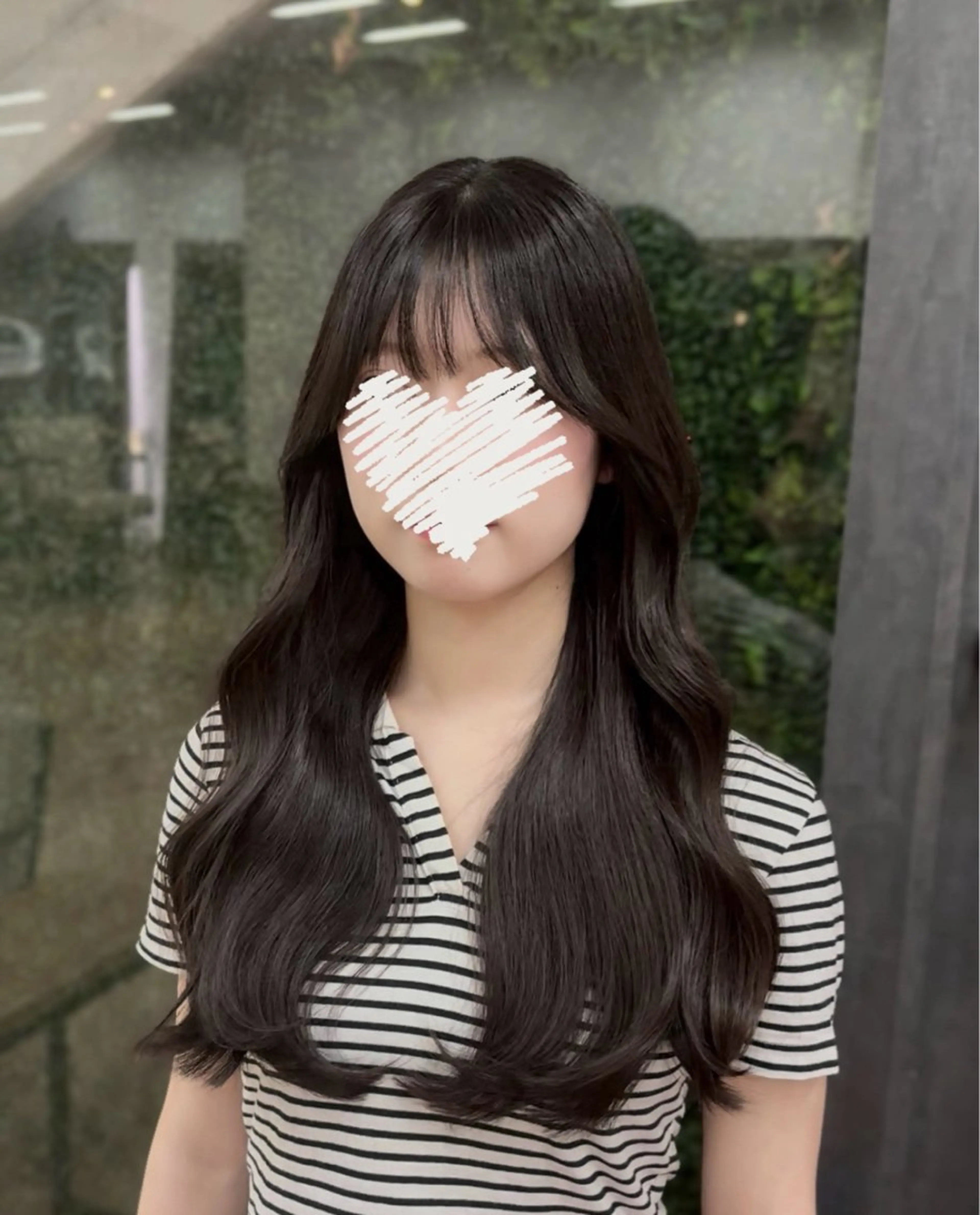 ロング カラー 🤍韓国ヘア/ 楓🤍のヘアスタイル