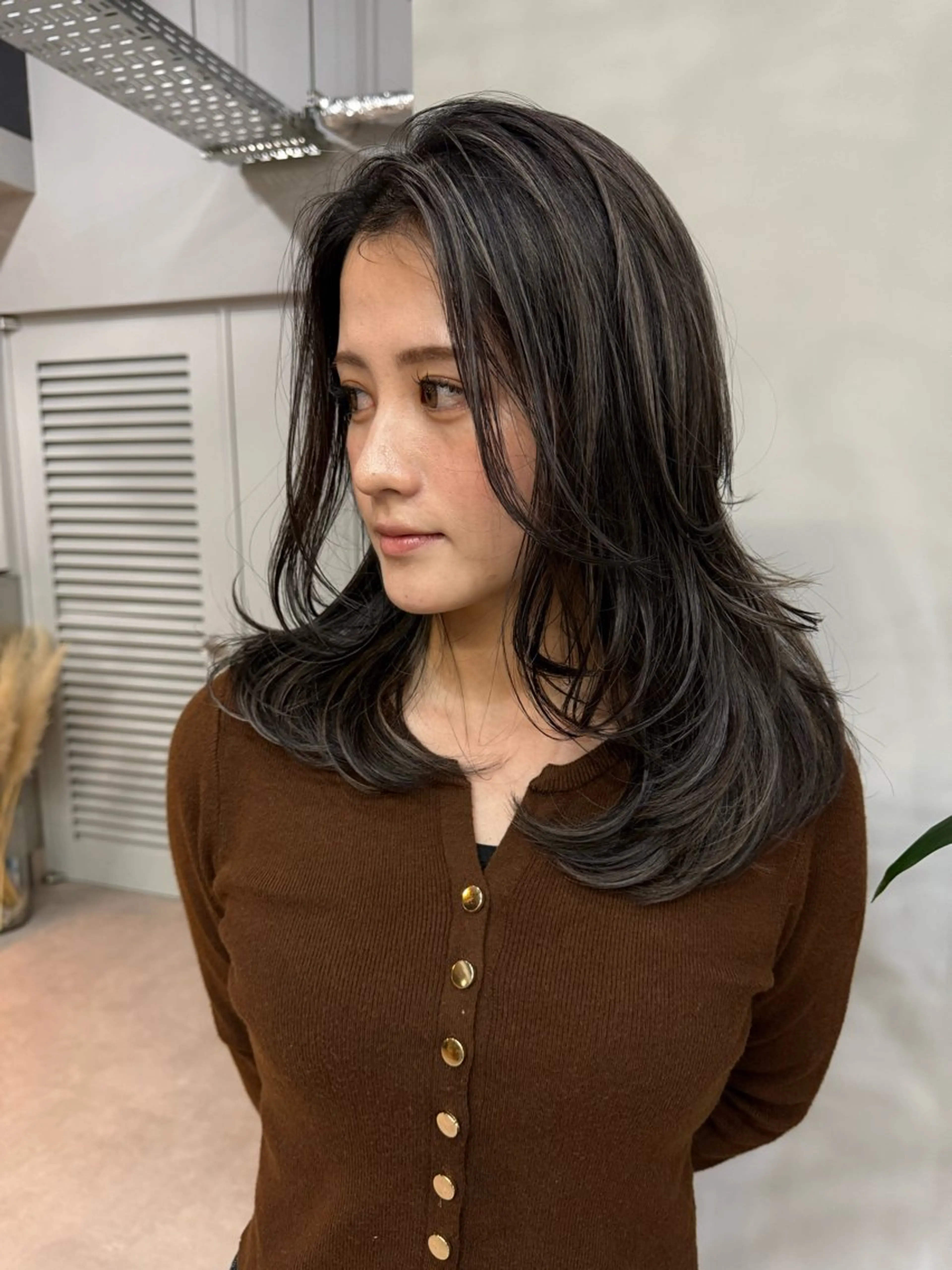 セミロング カット ヘアカラー トリートメント Reb_keiji 👑小倉圭司のヘアスタイル