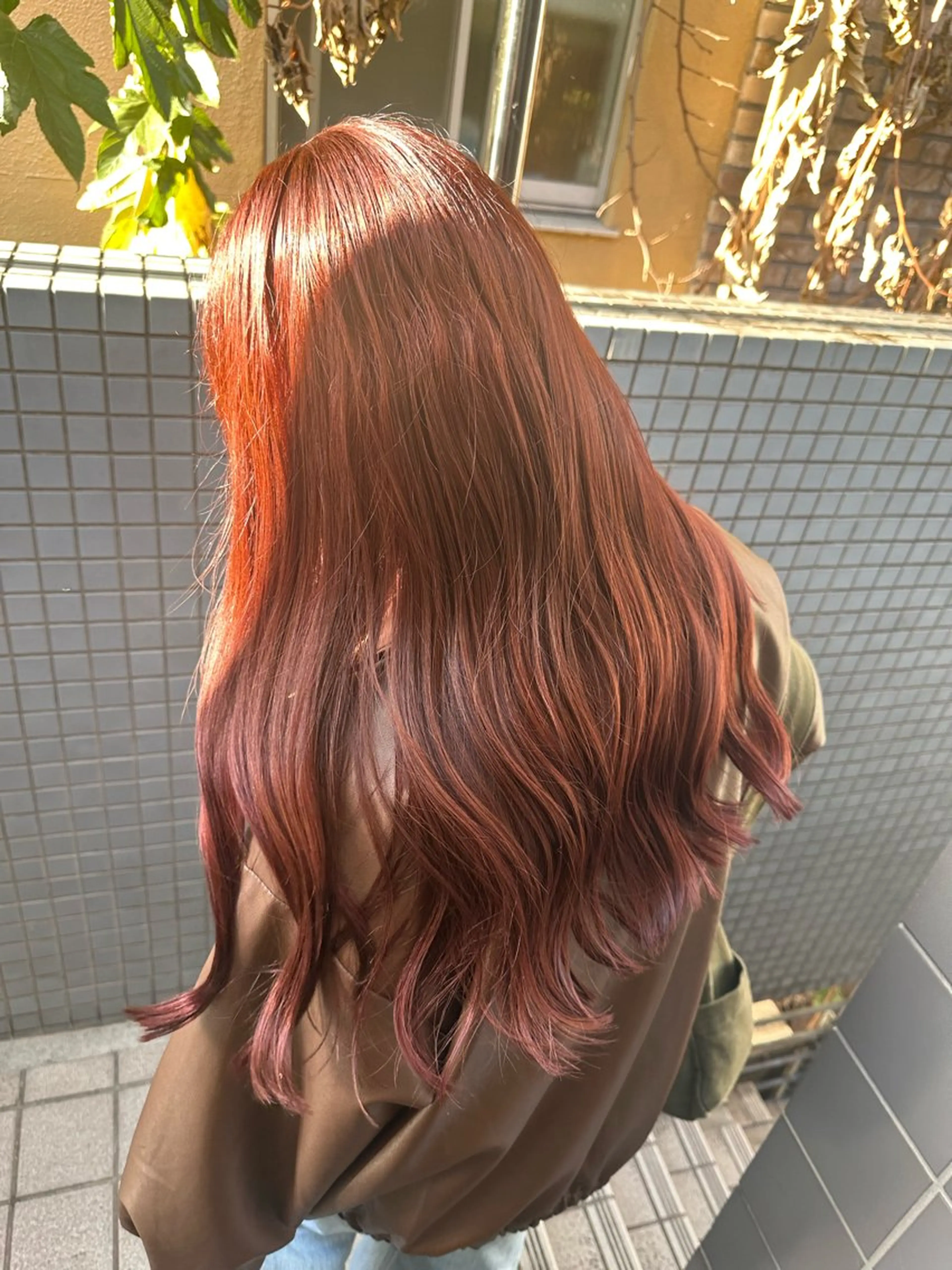 ロング カット ヘアカラー トリートメント Hana ハイトーン🕯🩰のヘアスタイル