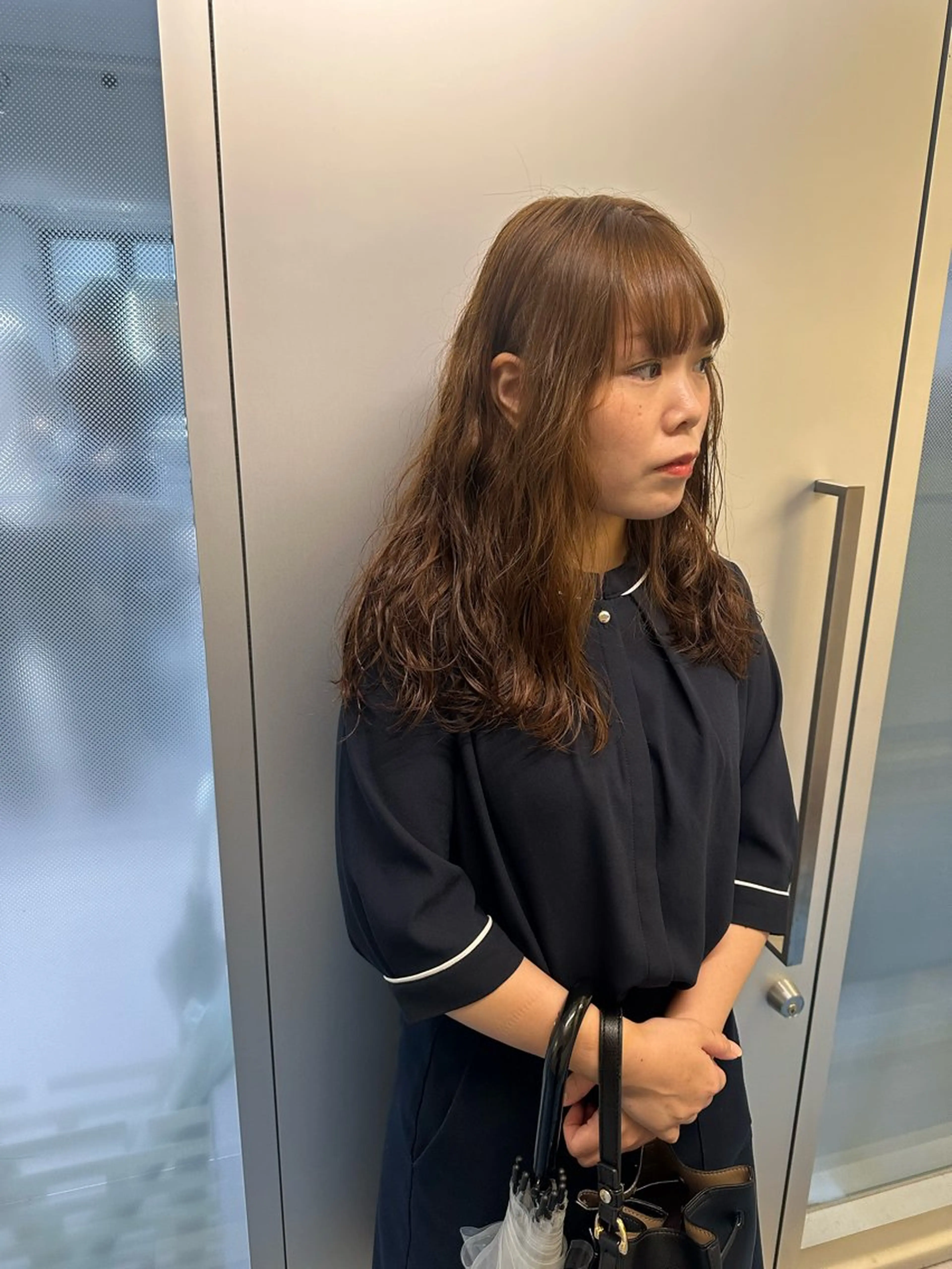 パーマ カット パーマ Unique umekita所属・unique 松原吹季のヘアスタイル