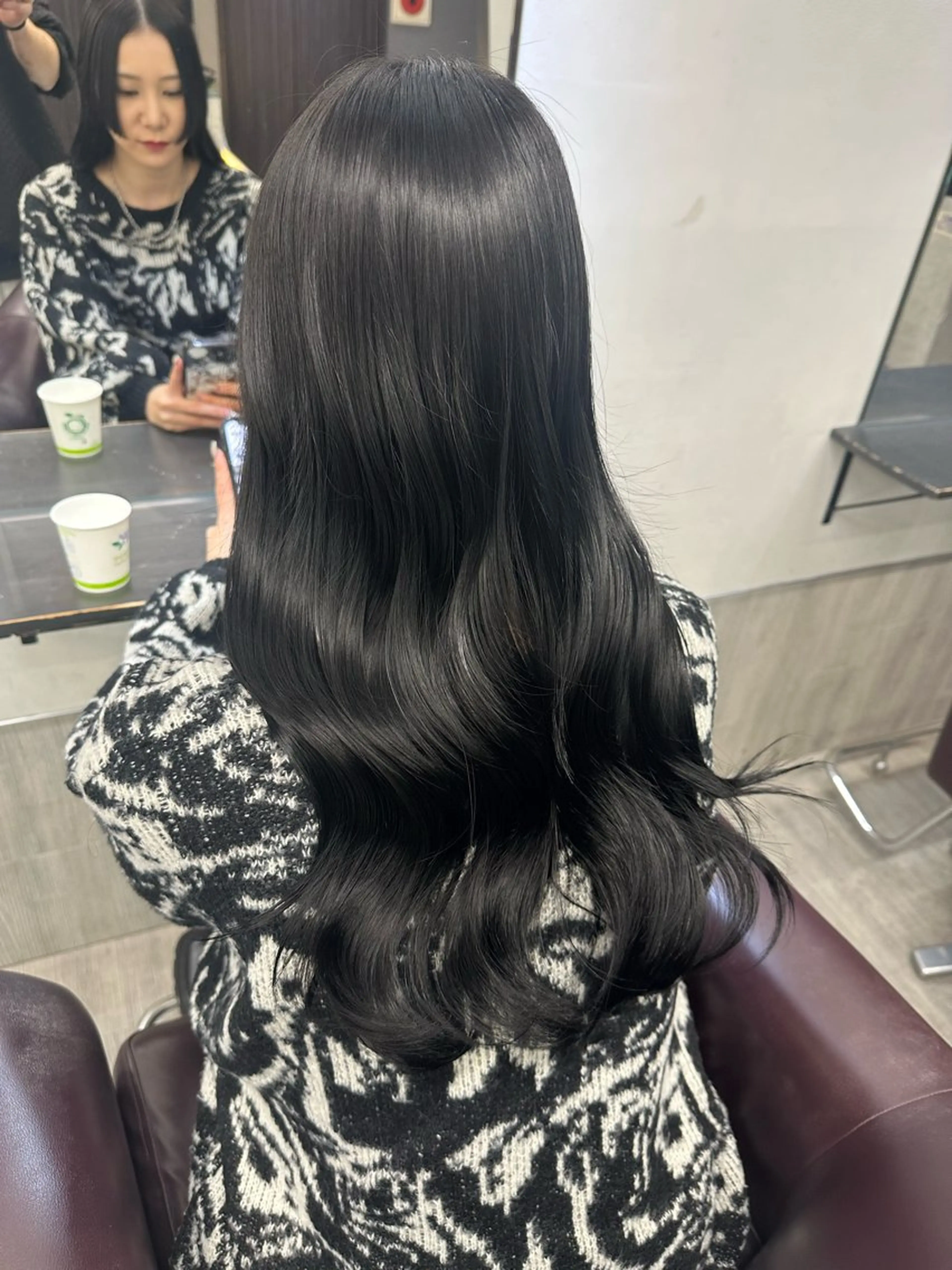 ミディアム カラー カット ヘアカラー トリートメント jill by gisel＿奥家のヘアスタイル