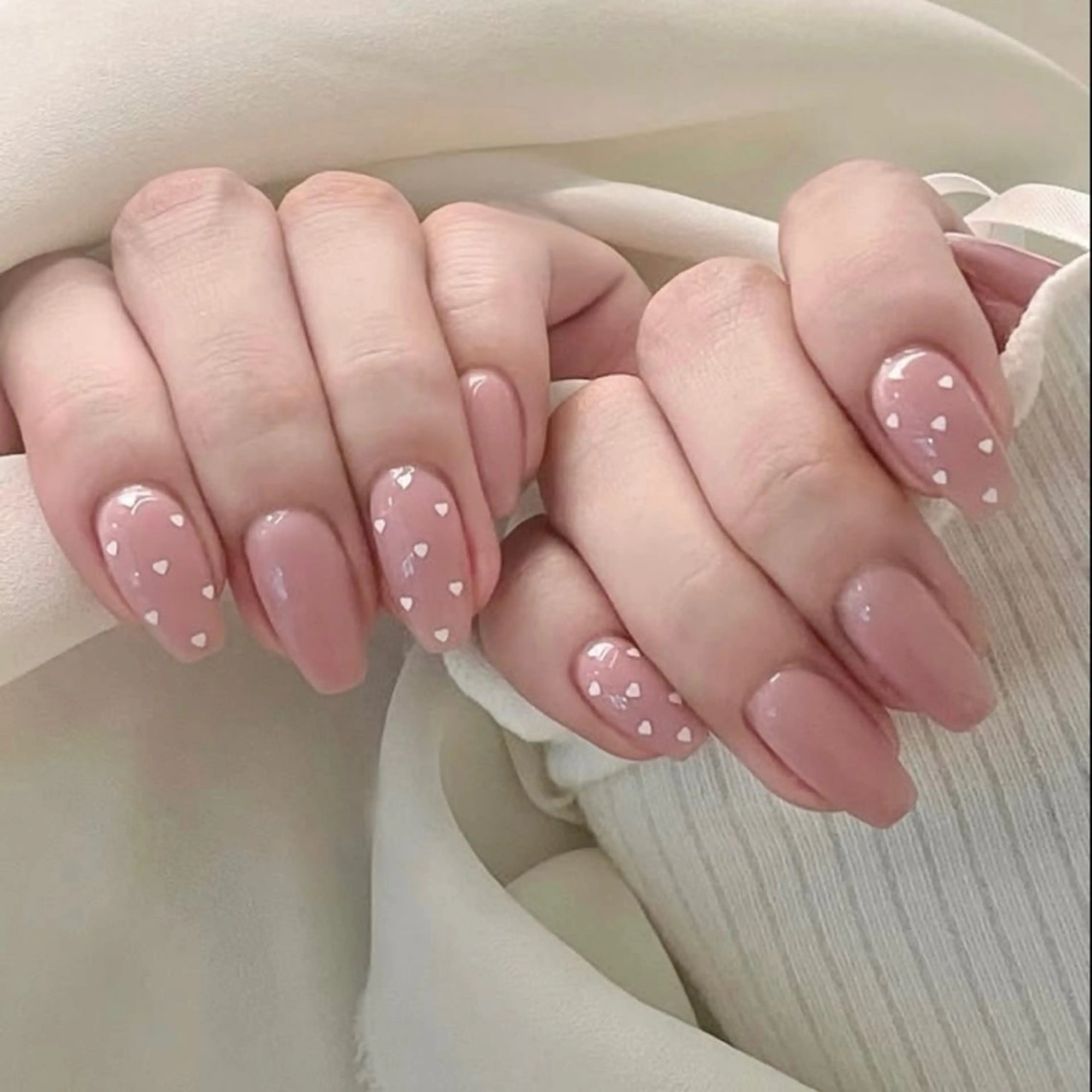 ネイル アートネイル フレンチネイル ジェルネイル グラデーション 韓国ネイル Lala Nailsのネイルデザイン