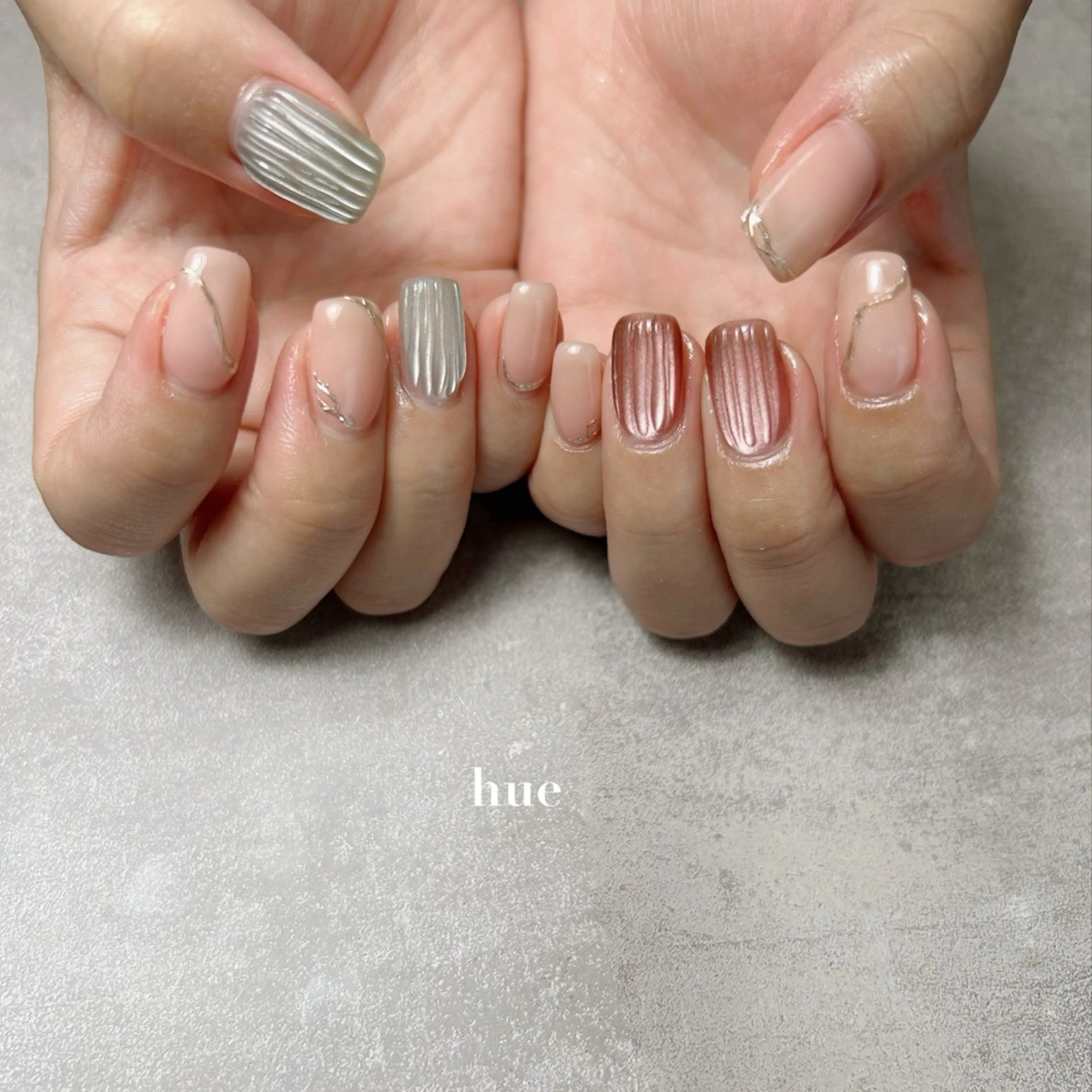 ネイル hue nailのネイルデザイン