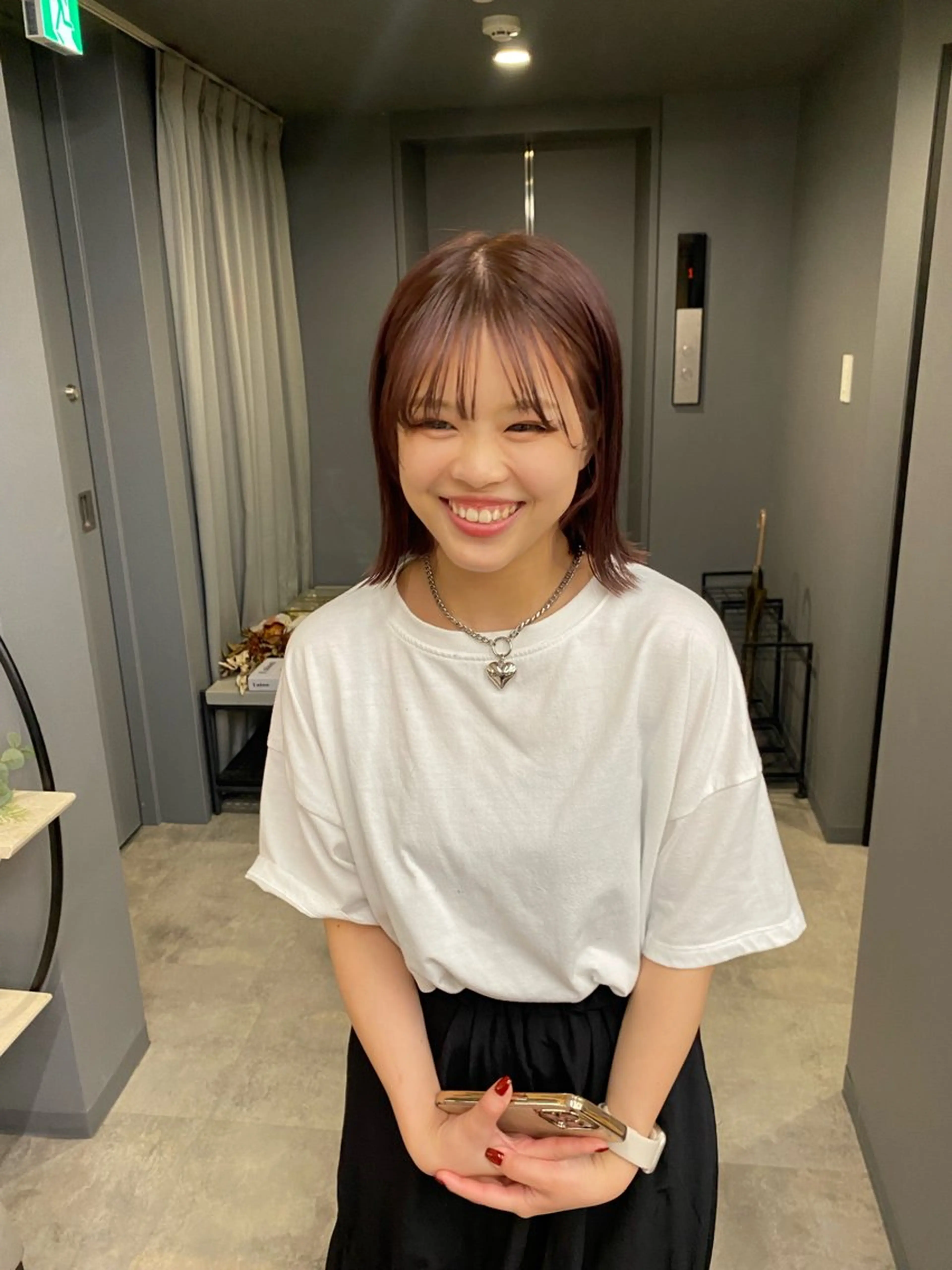 ショート 重里 瑠花のヘアスタイル