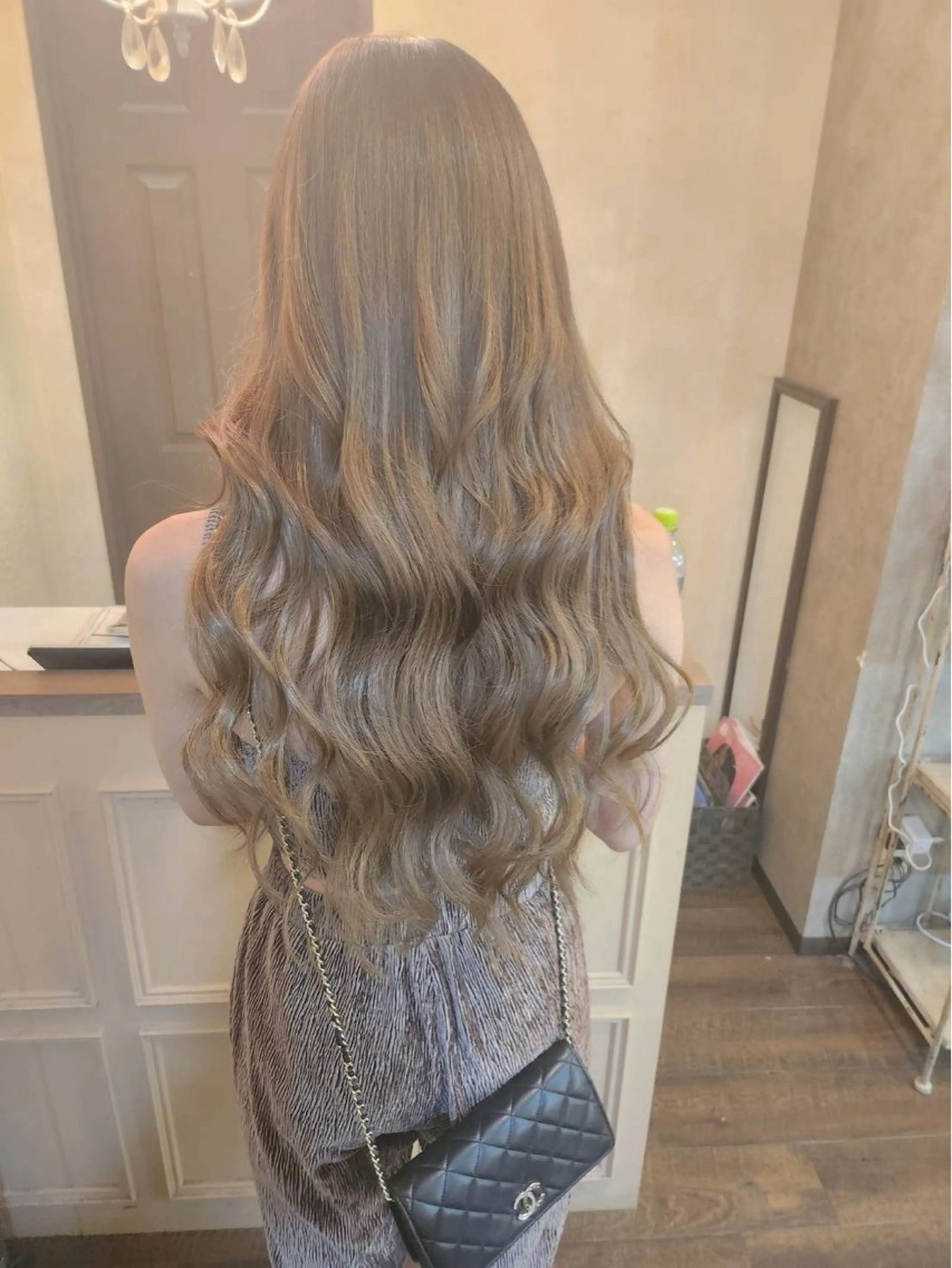 ロング ヘアアレンジ シールエクステ エクステ カット エクステ MagicMush ✴︎シールエクステのヘアスタイル