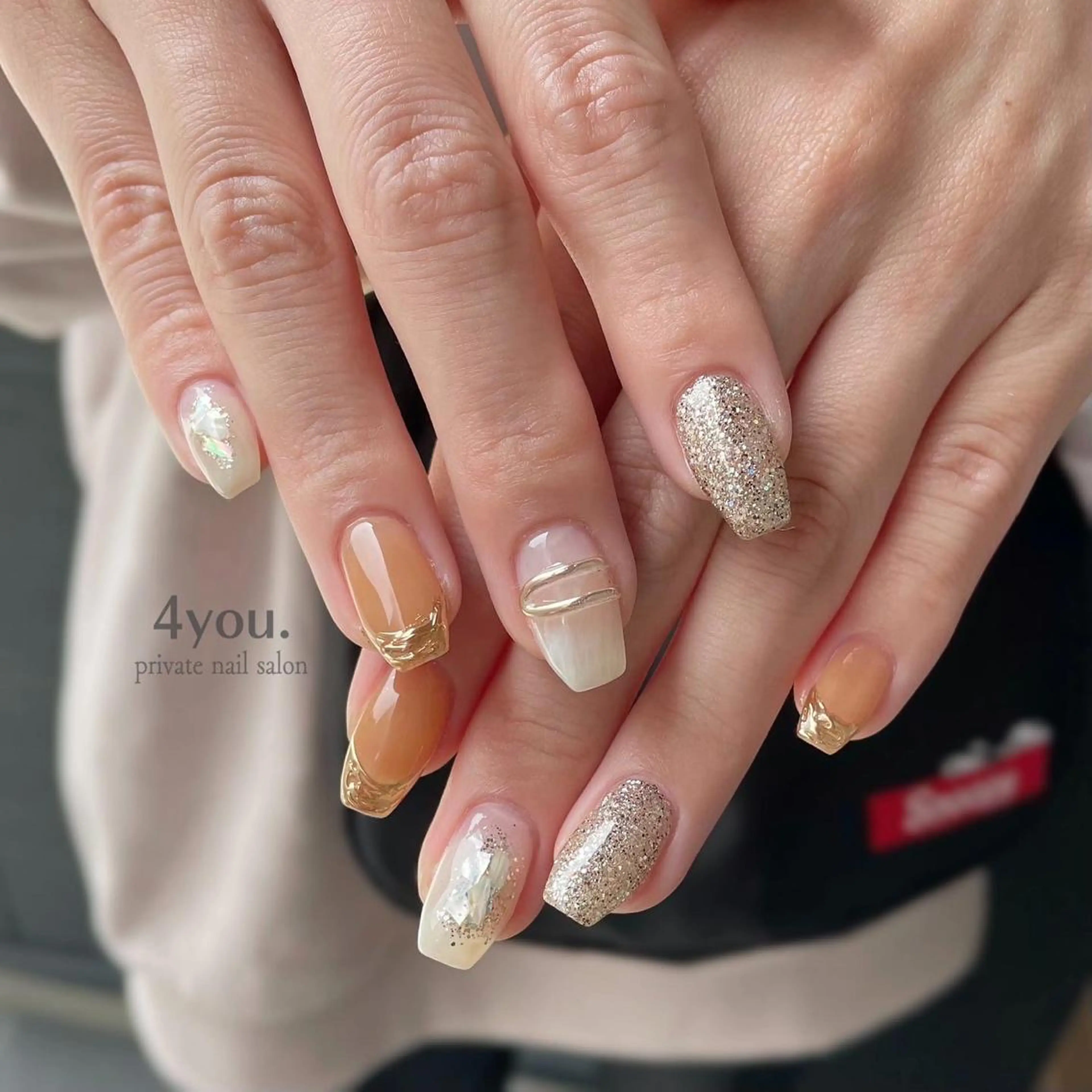 ネイル nail salon ４ｙｏｕ．のネイルデザイン