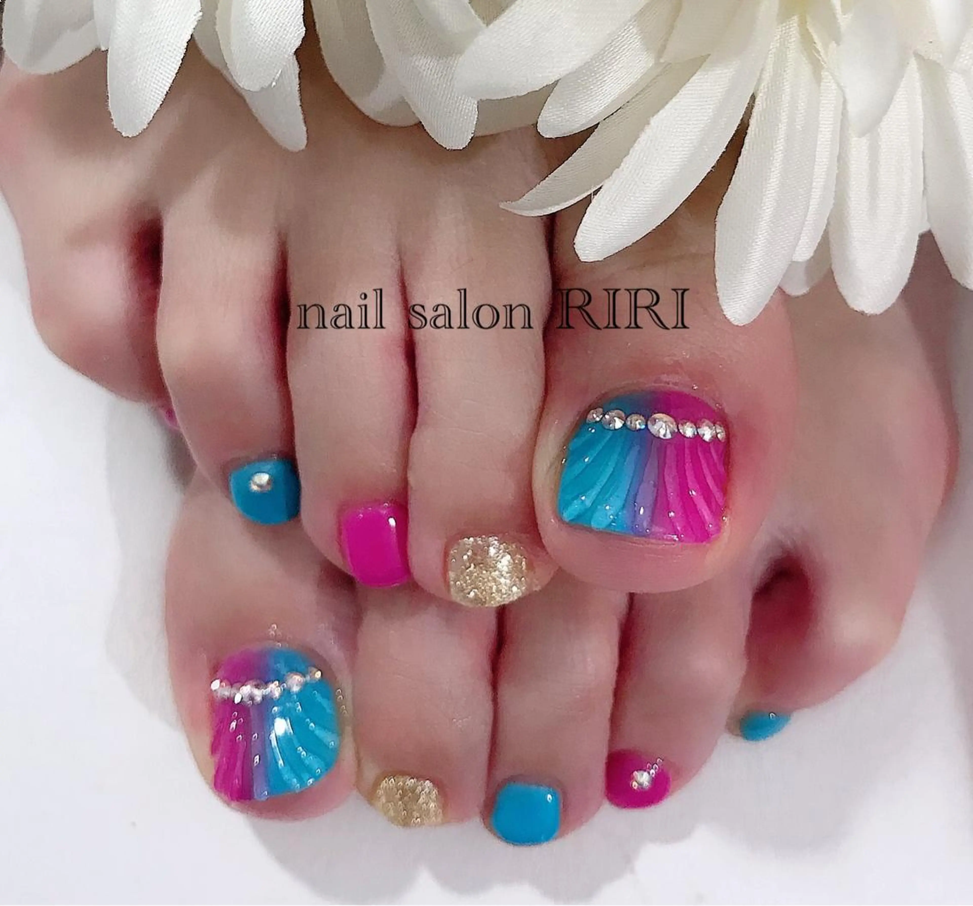 ネイル グラデーション private  nail  salon RIRI所属・RIRI リリのネイルデザイン
