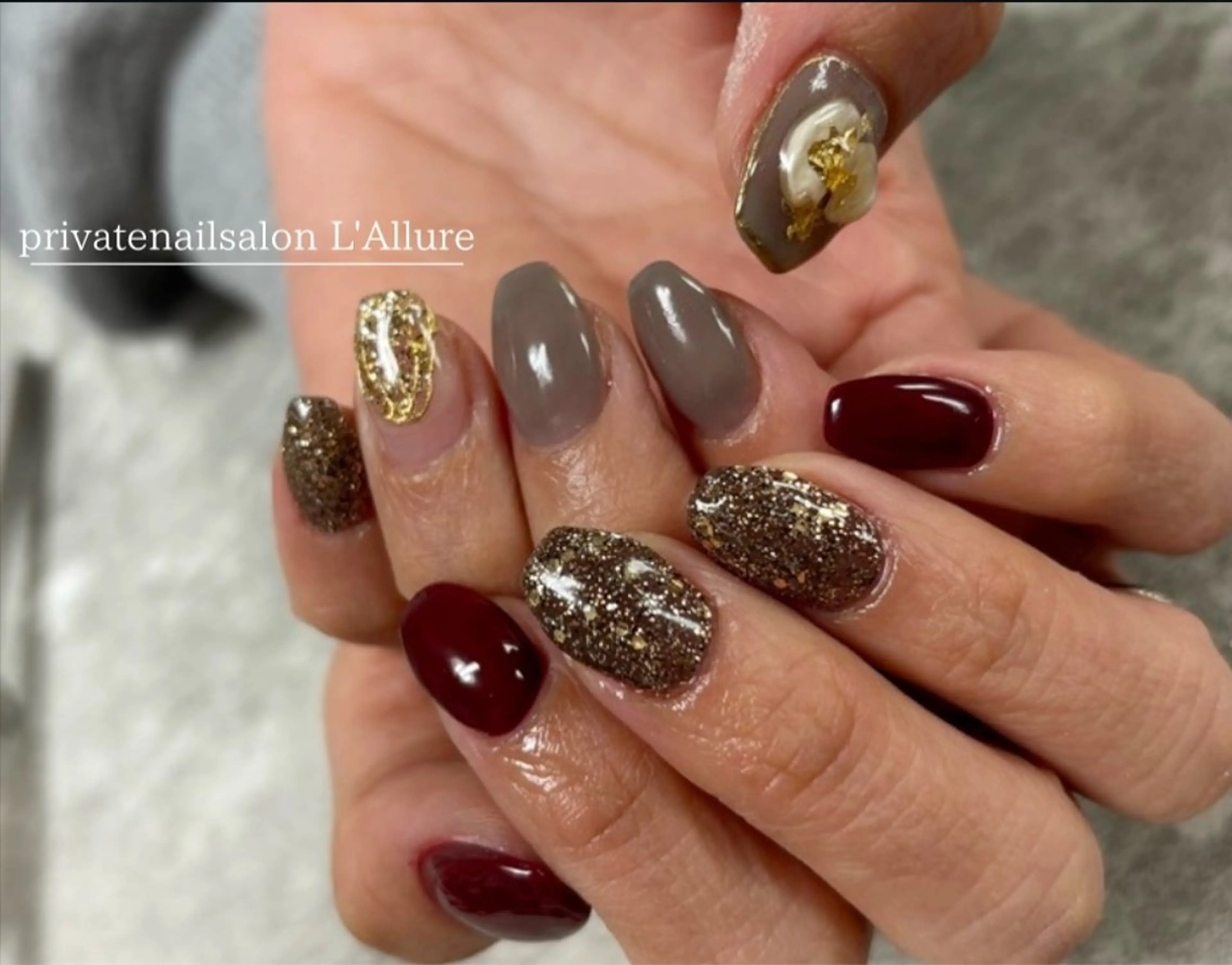 ネイル ハンドネイル nailsalon -L'Allure-のネイルデザイン