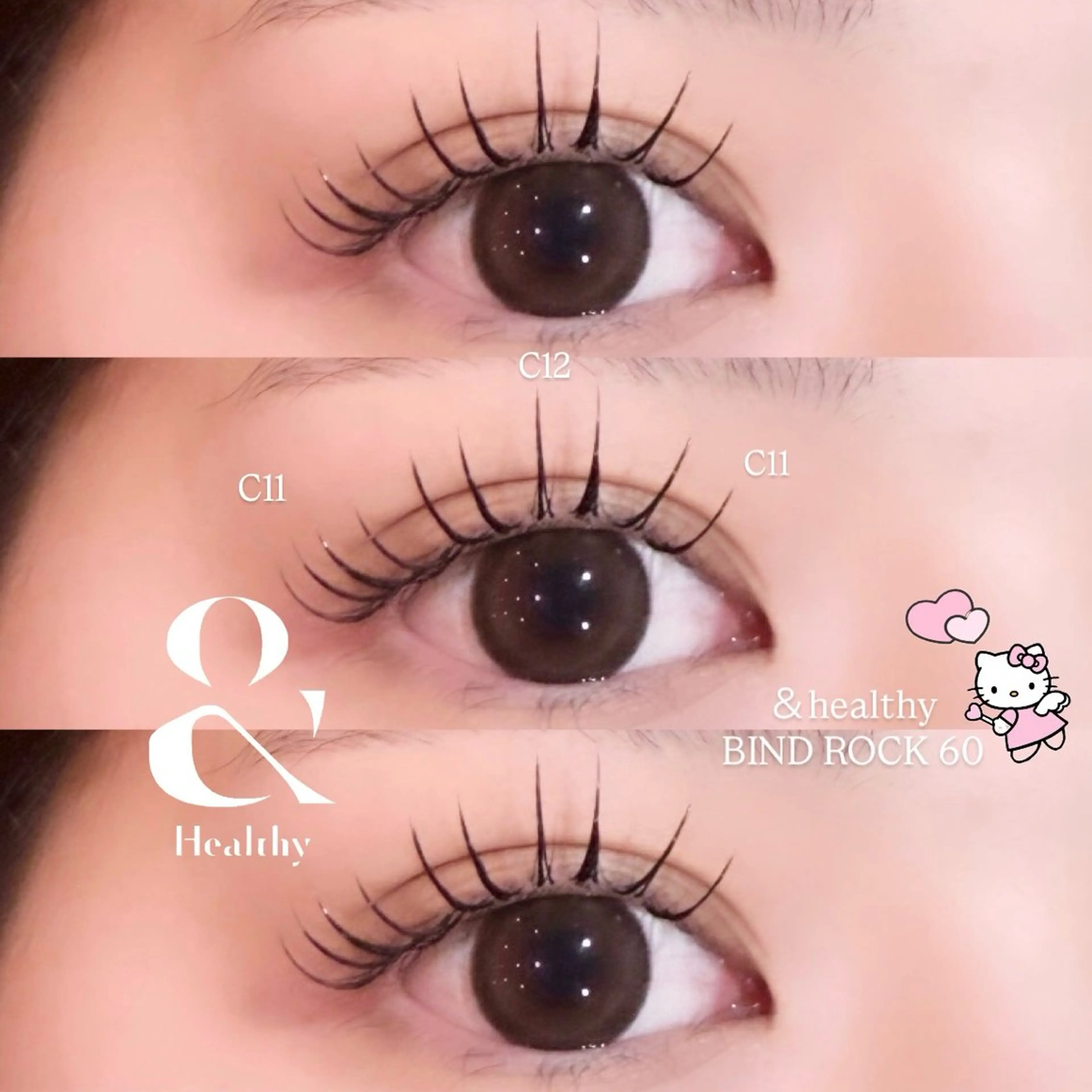 マツエク・マツパ バインドロック マツエク 千島 里歩のマツエク・マツパデザイン