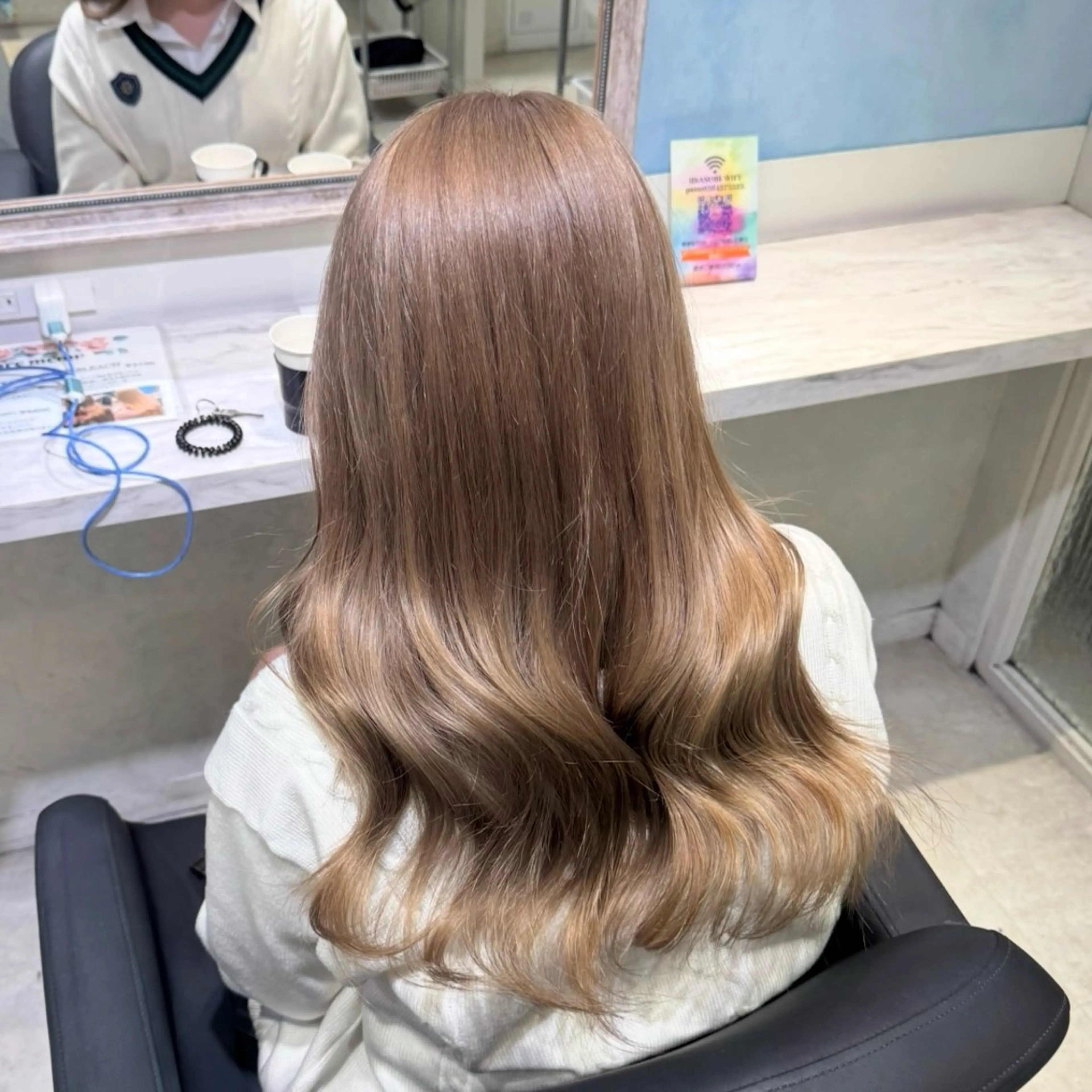 ロング カラー カット ヘアカラー トリートメント 🦋ブリーチ/カラー 専門Aya💖のヘアスタイル