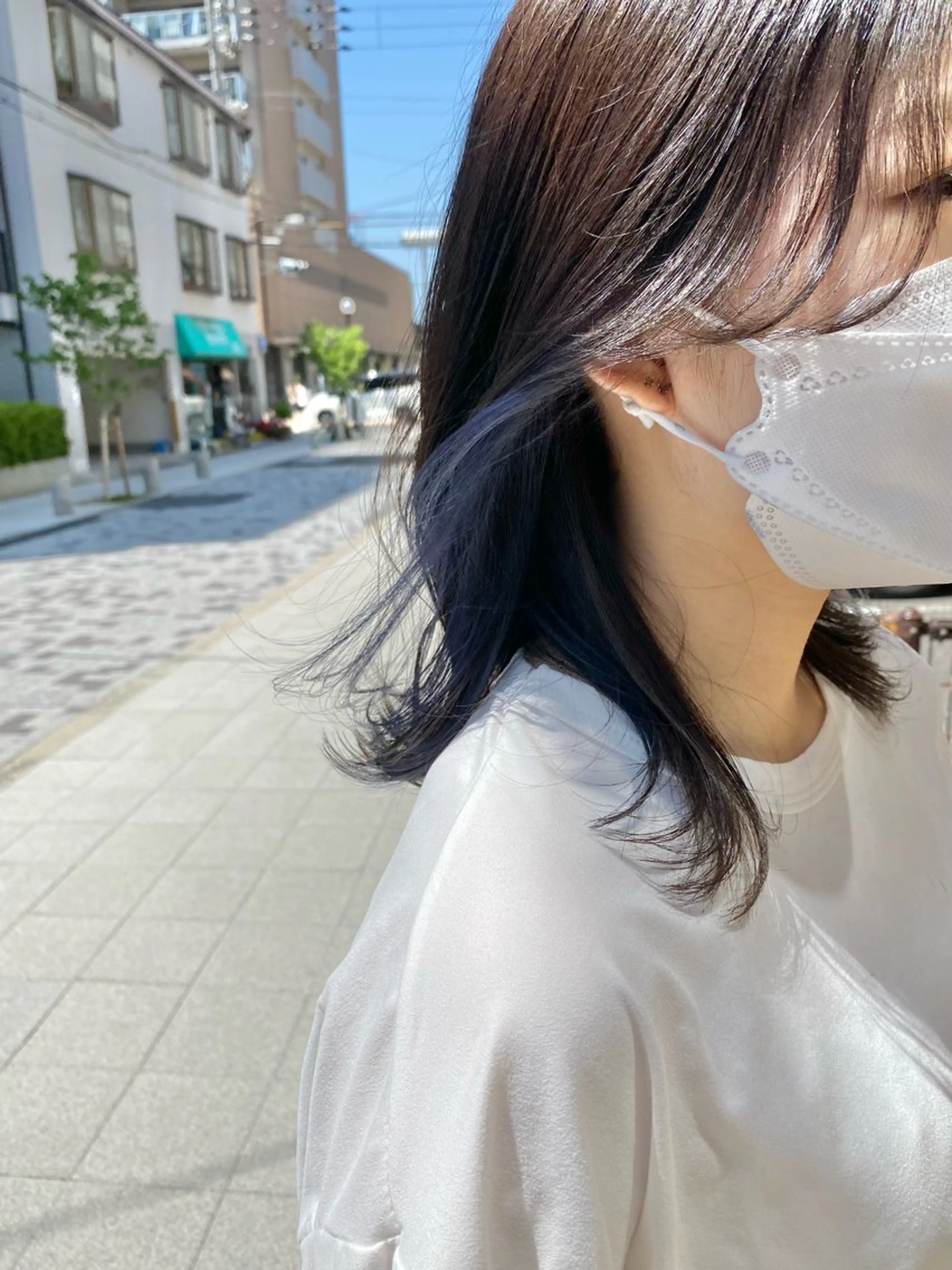 カラー 髙井 麻帆のヘアスタイル