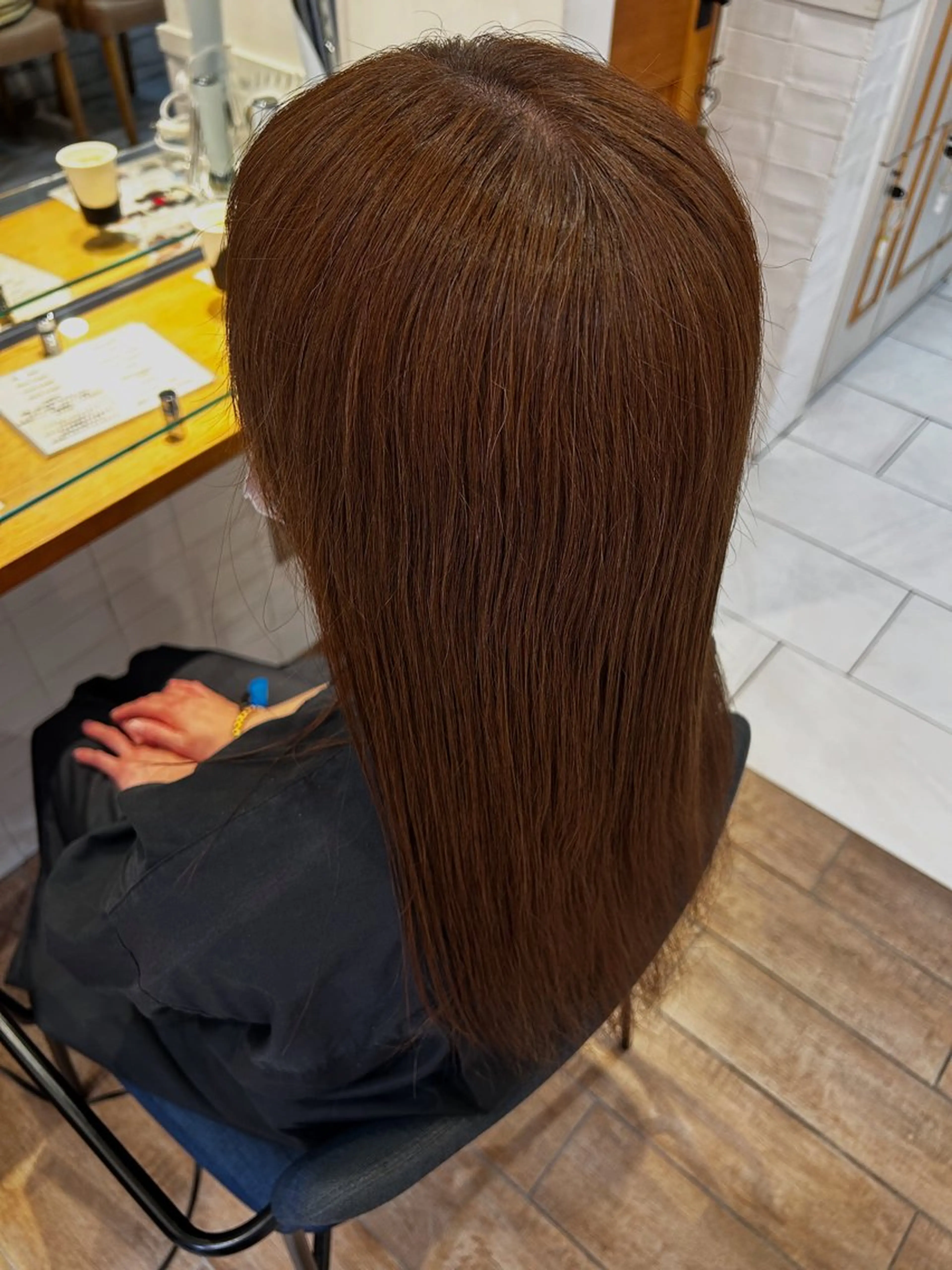 ロング カラー ハイトーン/カラー/ ヘアセット/松田健佑のヘアスタイル