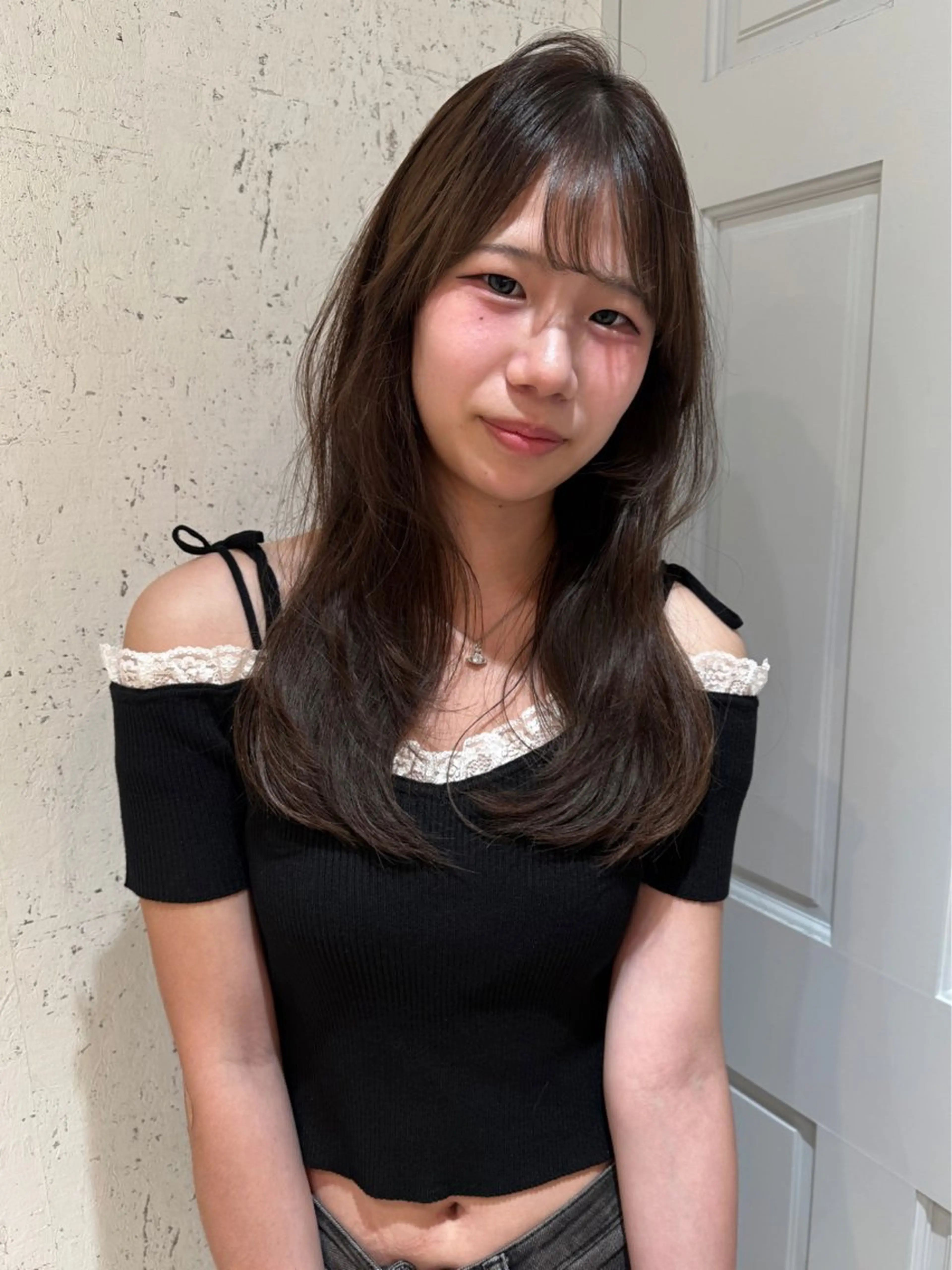 ミディアム カラー カット トリートメント mai / linoah˚✧のヘアスタイル