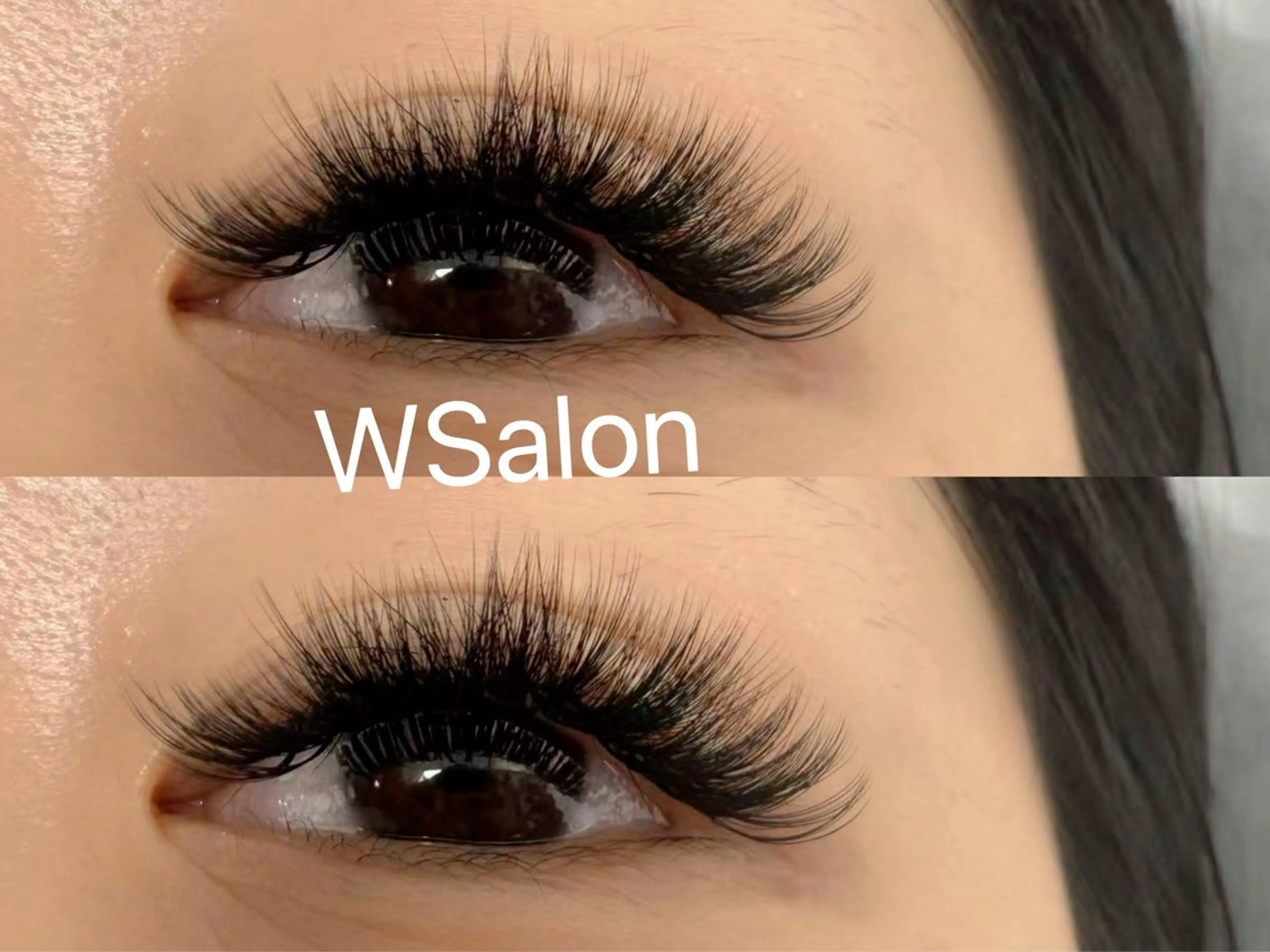 マツエク・マツパ 付け放題 バインドロック カラーマツエク フラットラッシュ 韓国風マツエク W Salon アイラッシュのマツエク・マツパデザイン