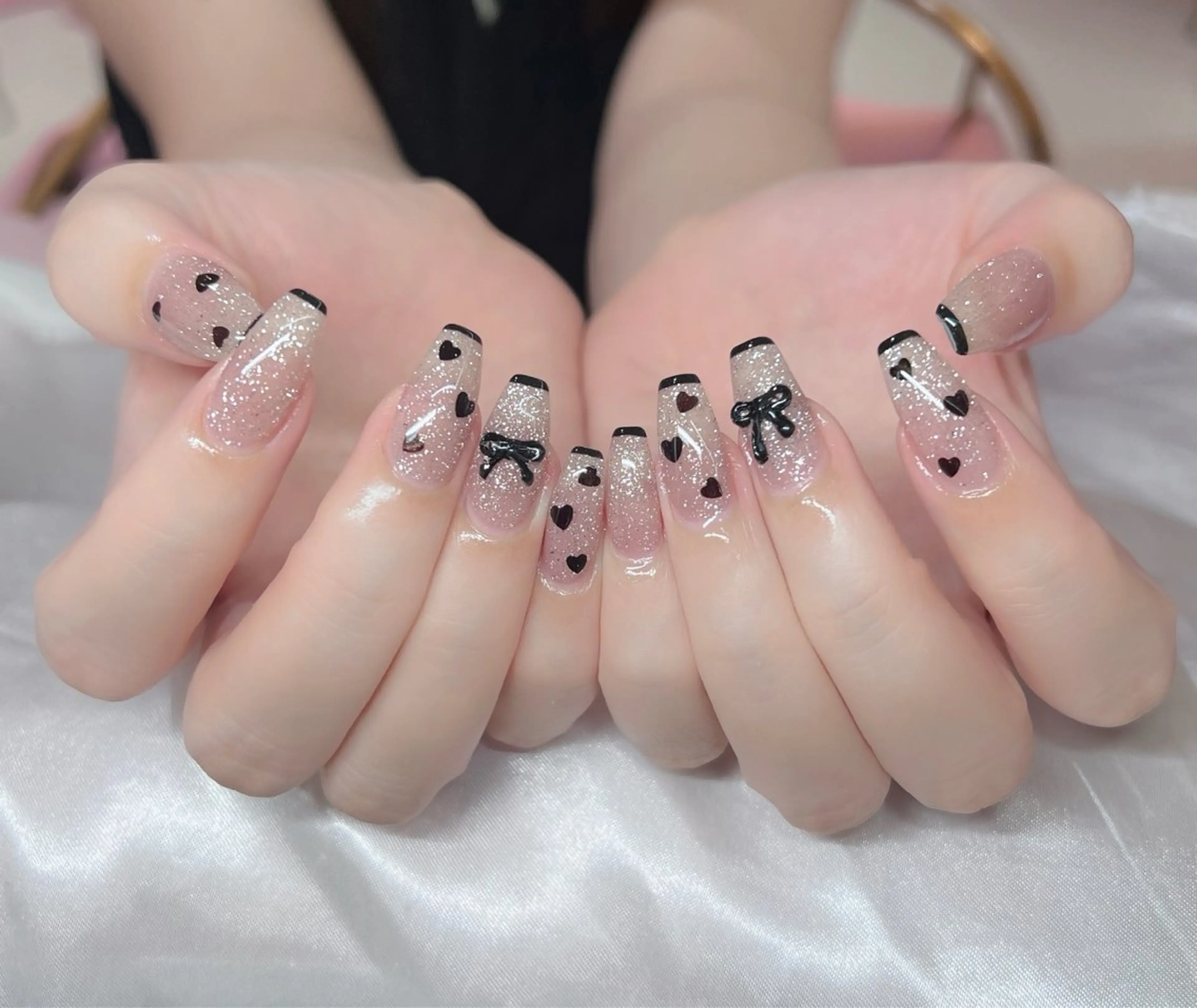 ネイル 🎀PG🩵 ネイルサロンのネイルデザイン