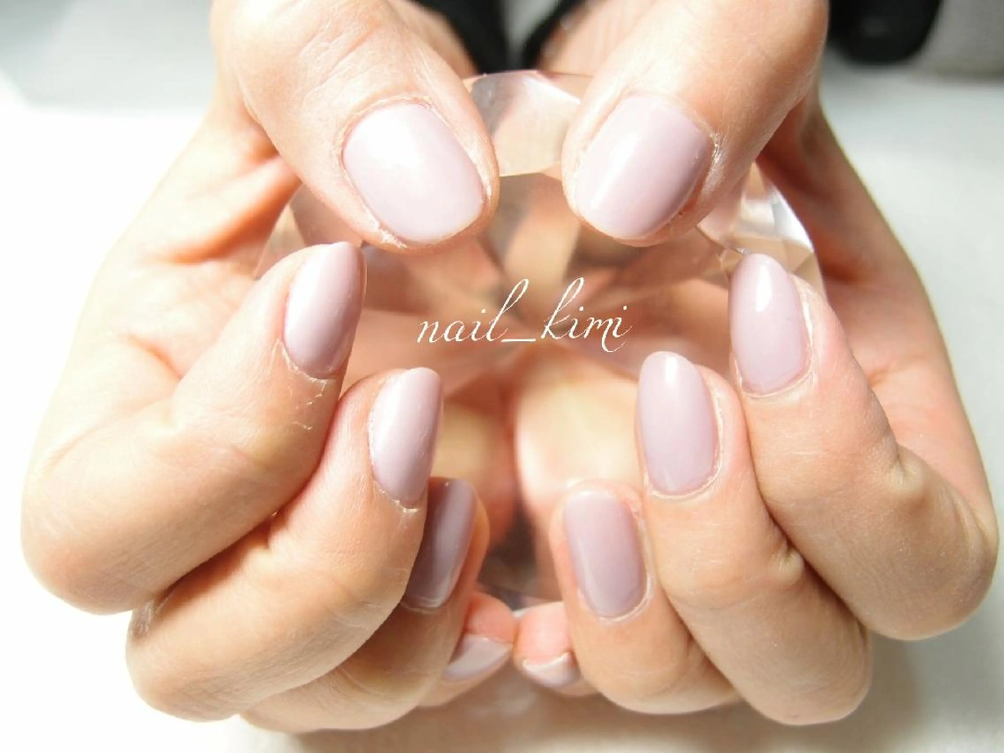 ネイル ワンカラーネイル ConneQt所属・ETHOSENSE. kimikaのネイルデザイン