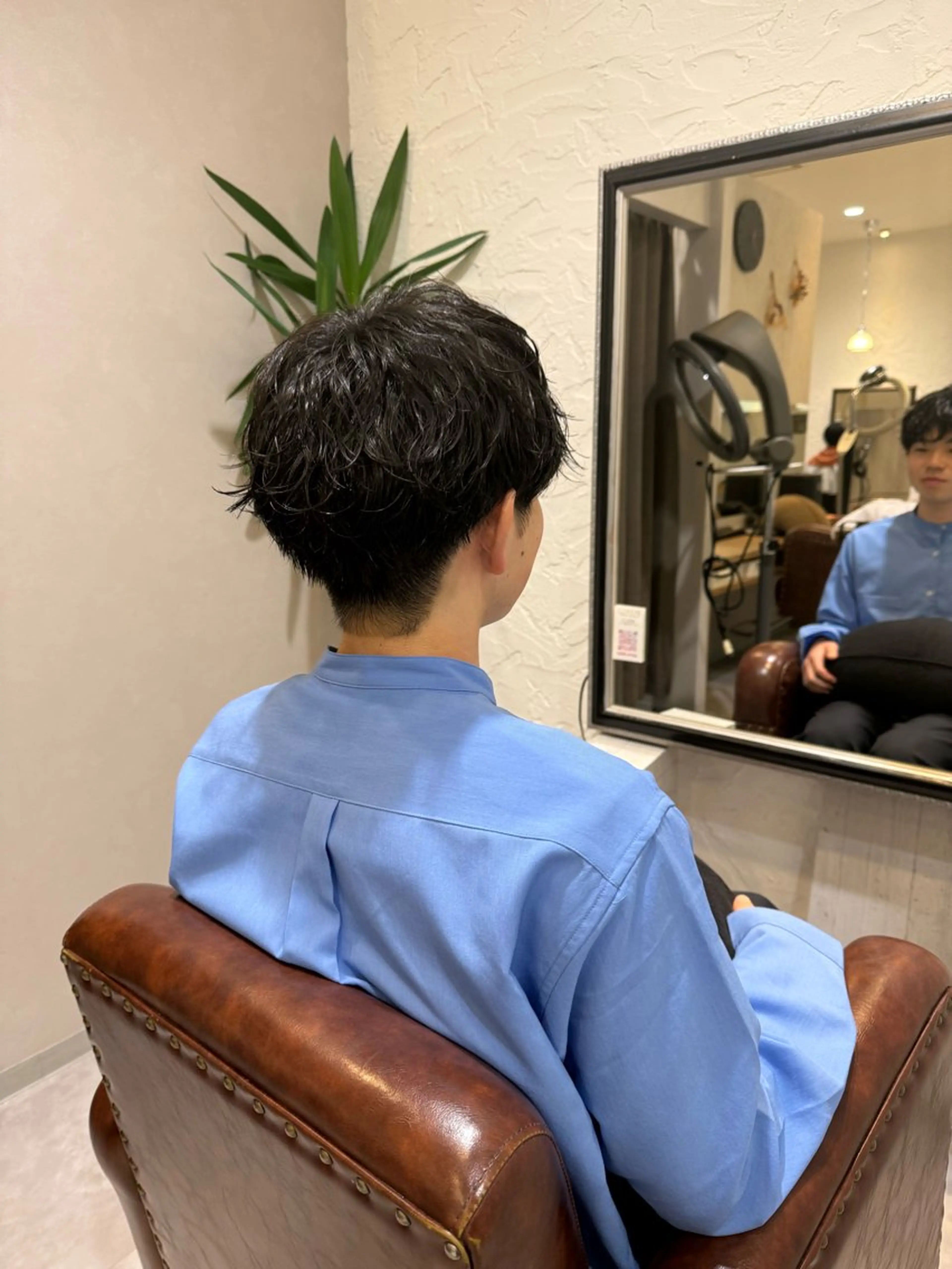 ショート メンズ メンズパーマ hair salon  CAMON.所属・仙台/camon/ airiのヘアスタイル