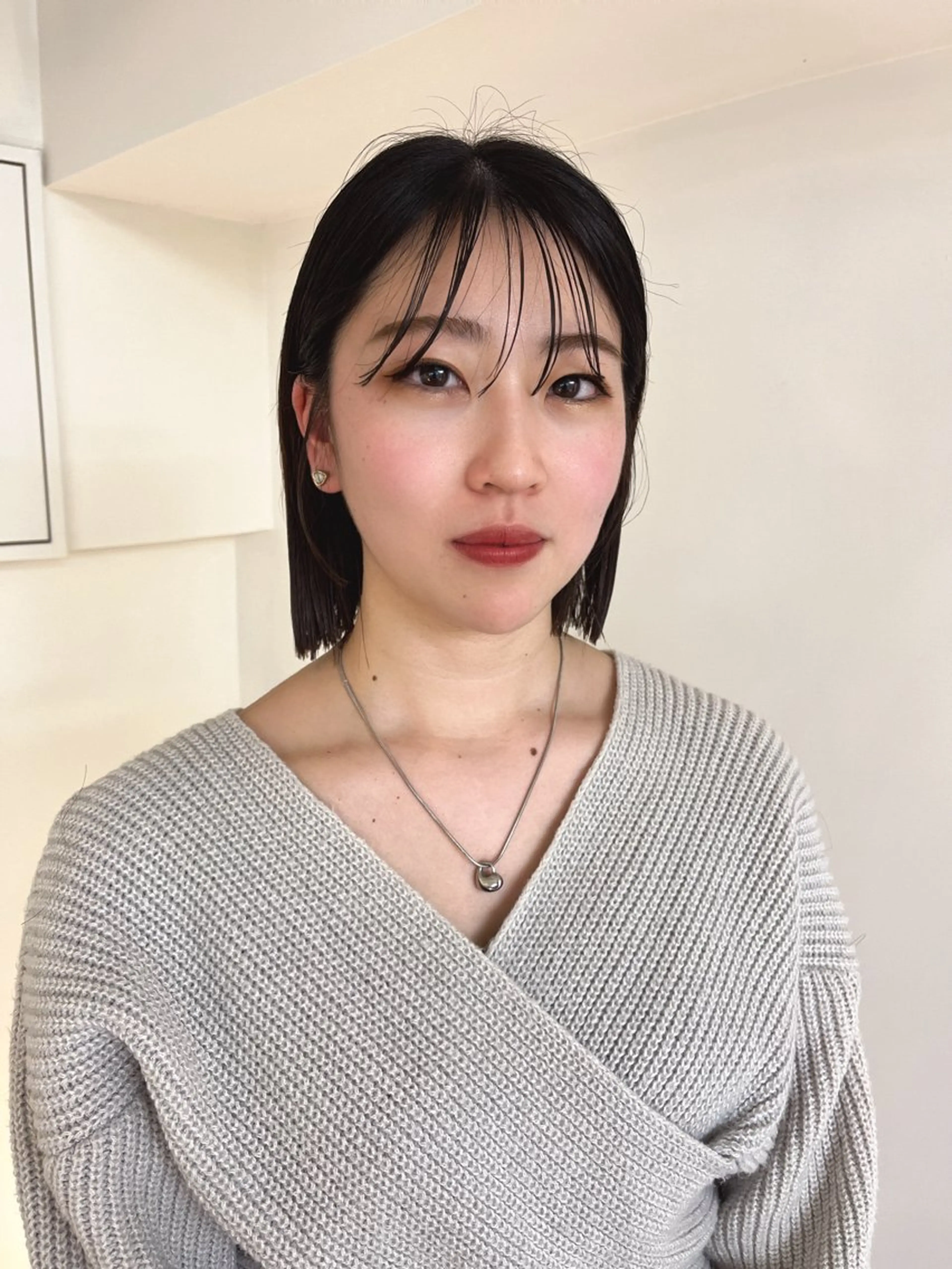 ミディアム ボブ ハルカ/ fit standのヘアスタイル