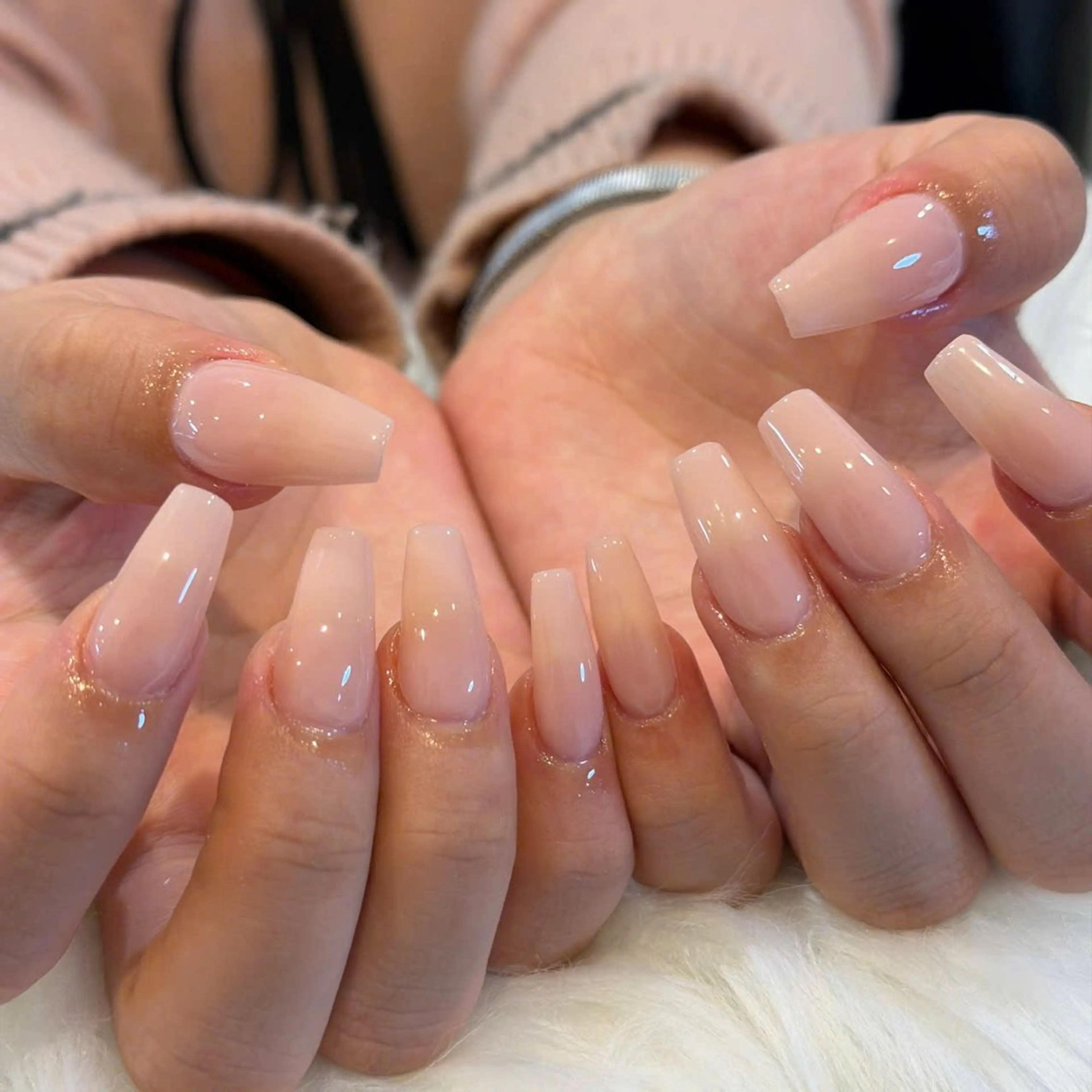 ネイル 持ち込み オフィスネイル シンプルネイル ハンドネイル Luci Nailのネイルデザイン