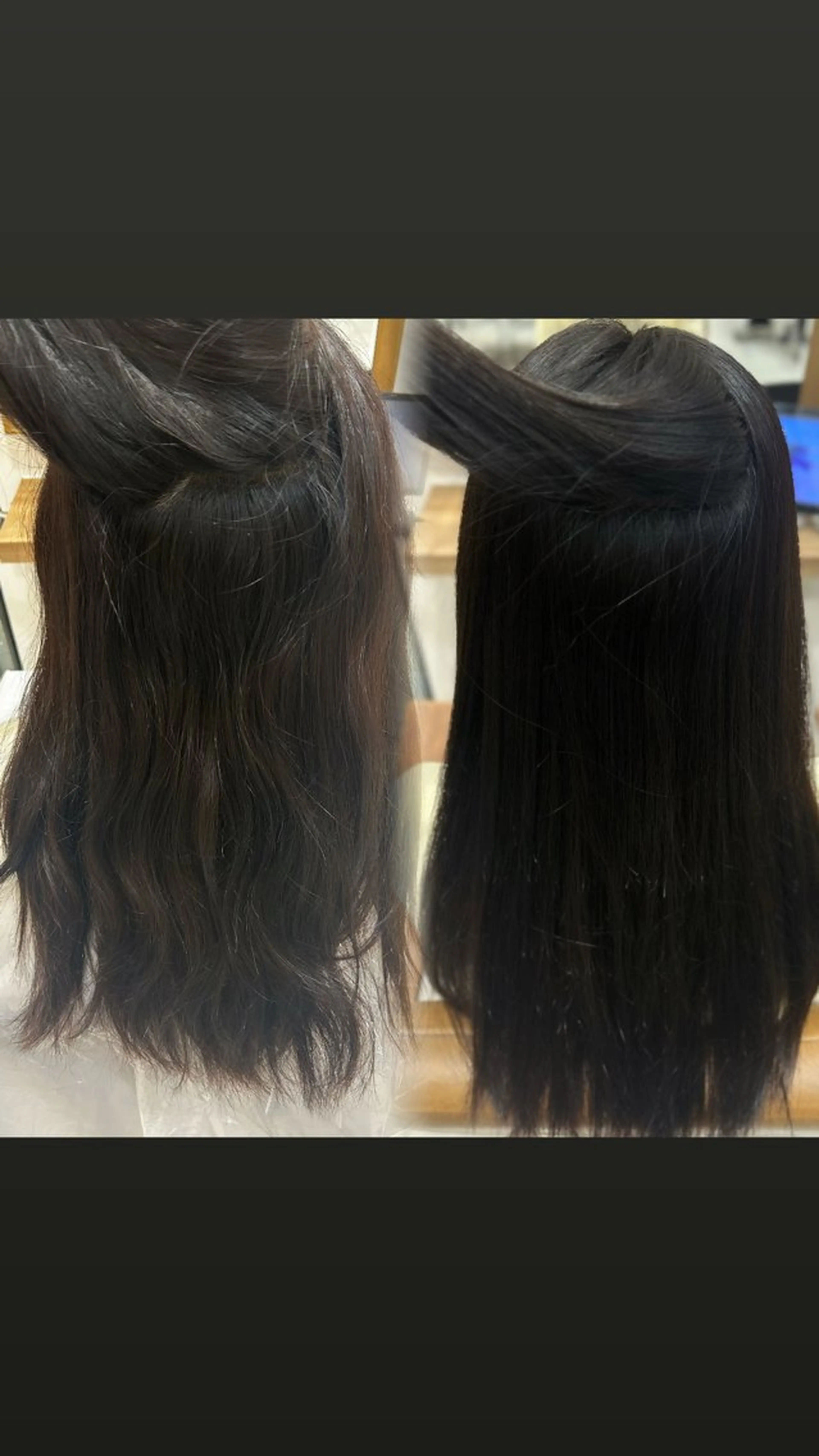 ロング 縮毛矯正 コテ巻き風パーマ 🎀🐈‍⬛/りりのヘアスタイル