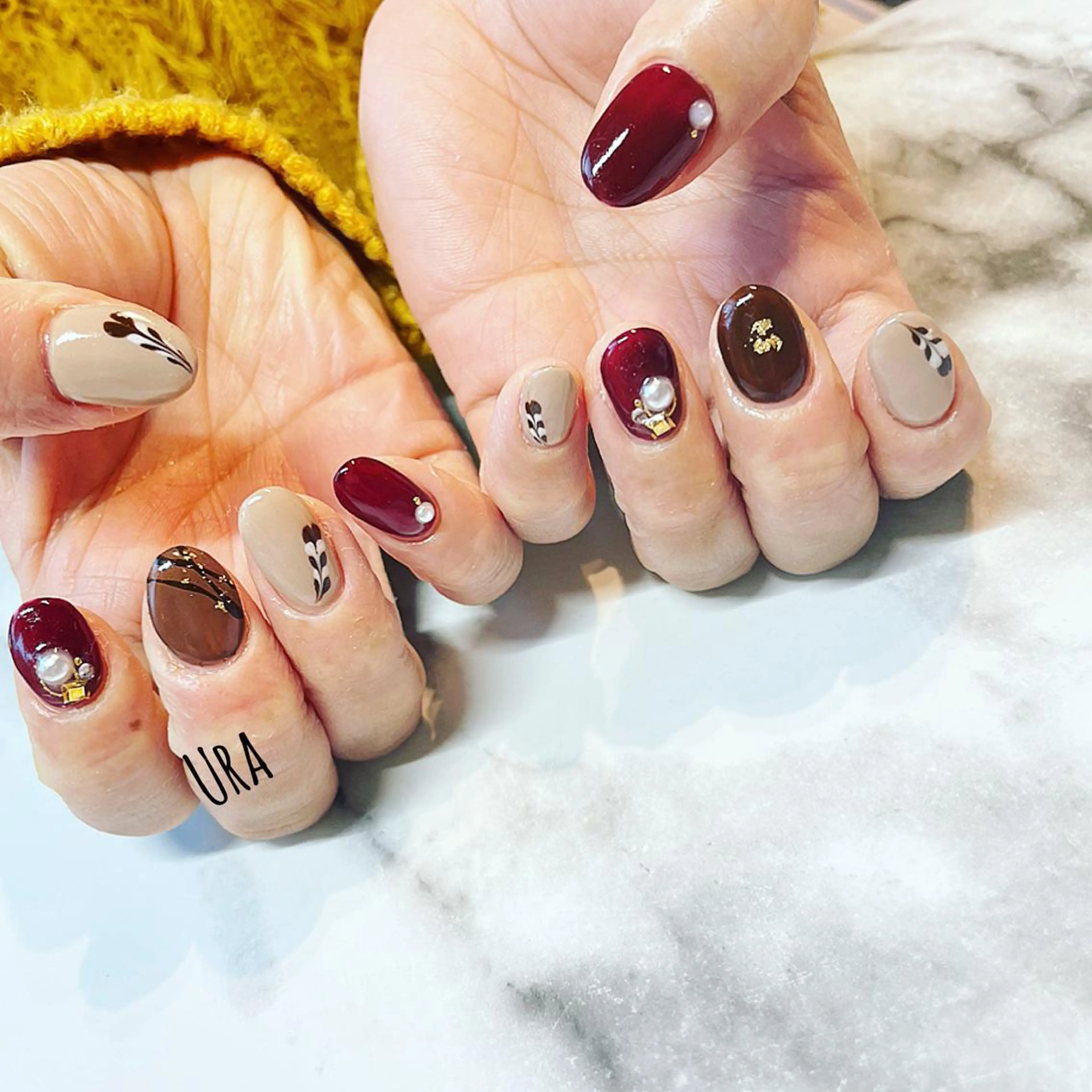 ネイル ハンドネイル UrakoNail 《nail》のネイルデザイン