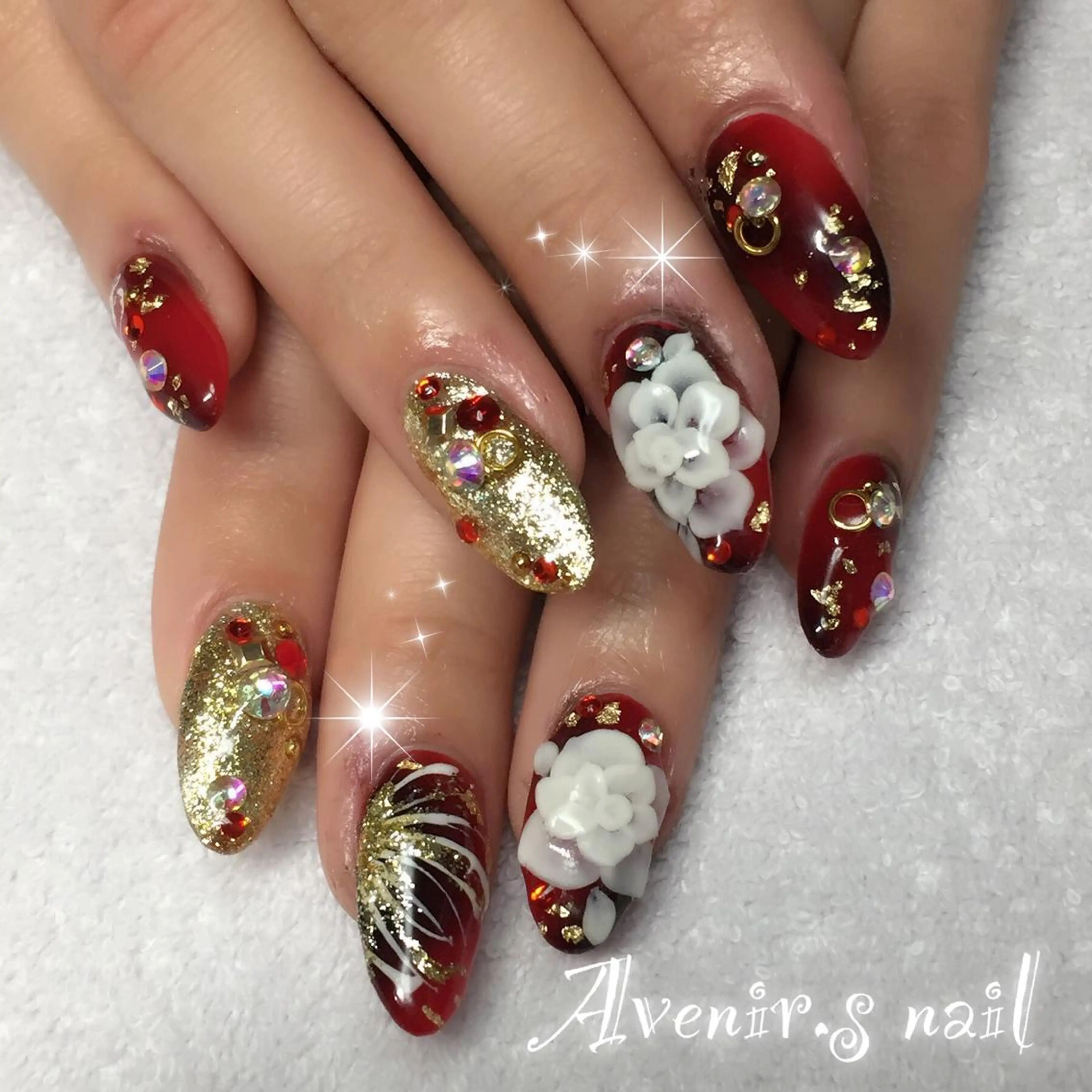 ネイル アートネイル ジェルネイル スカルプネイル Home Salon Avenir.のネイルデザイン