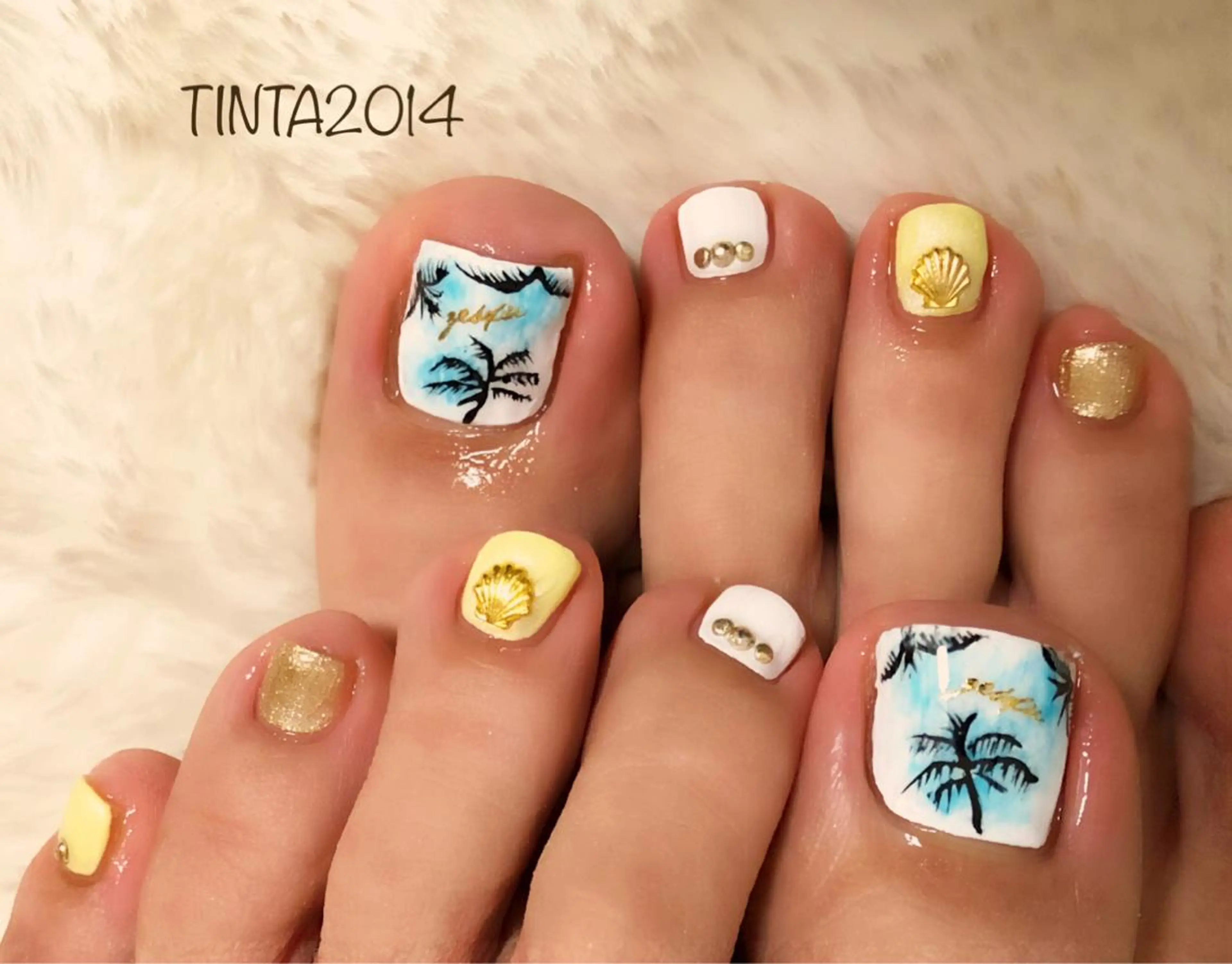 ネイル フットネイル ネイルサロン ティンタ所属・馬場 典子のネイルデザイン