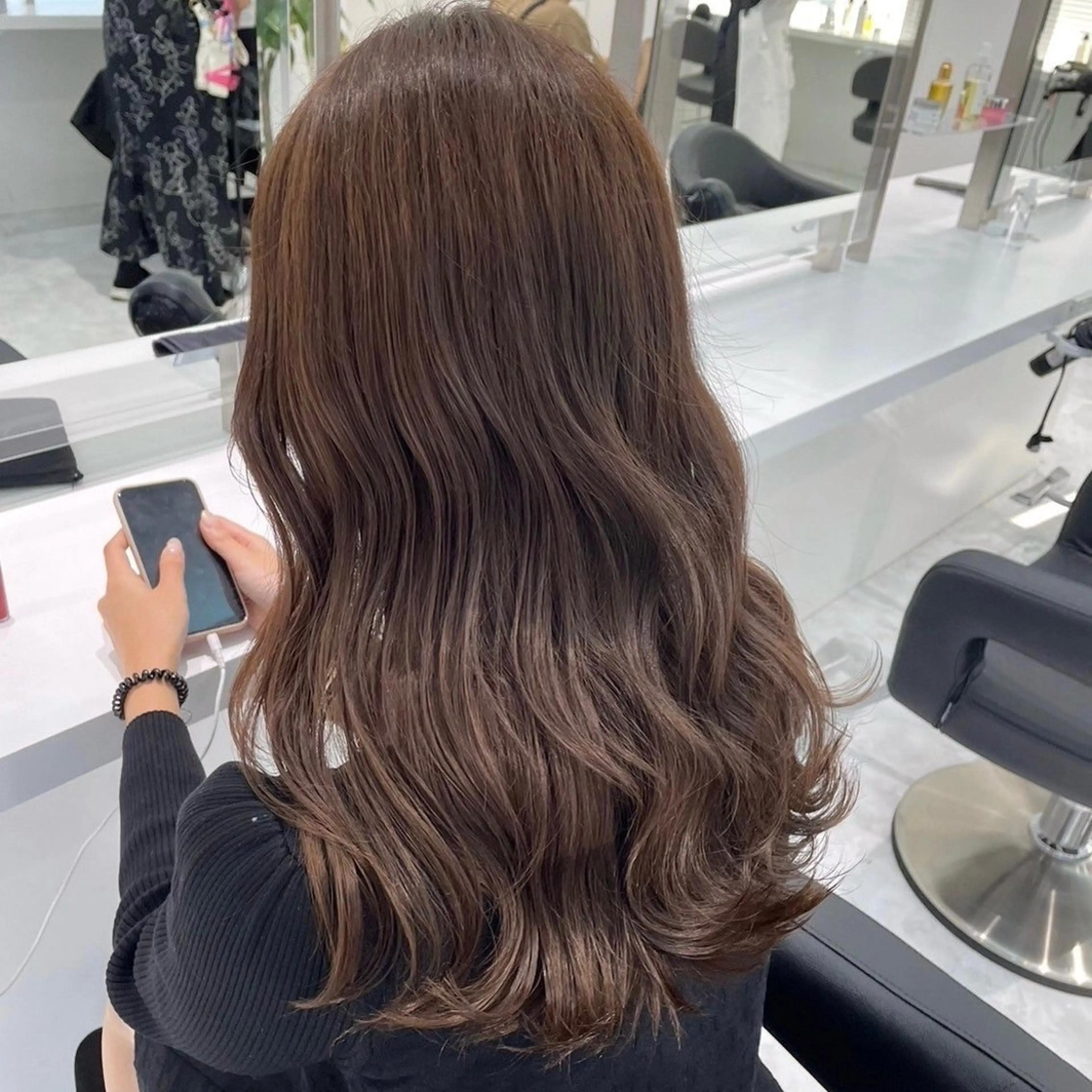 カラー 🤍海外girl🤍 ベージュ/ALISAのヘアスタイル