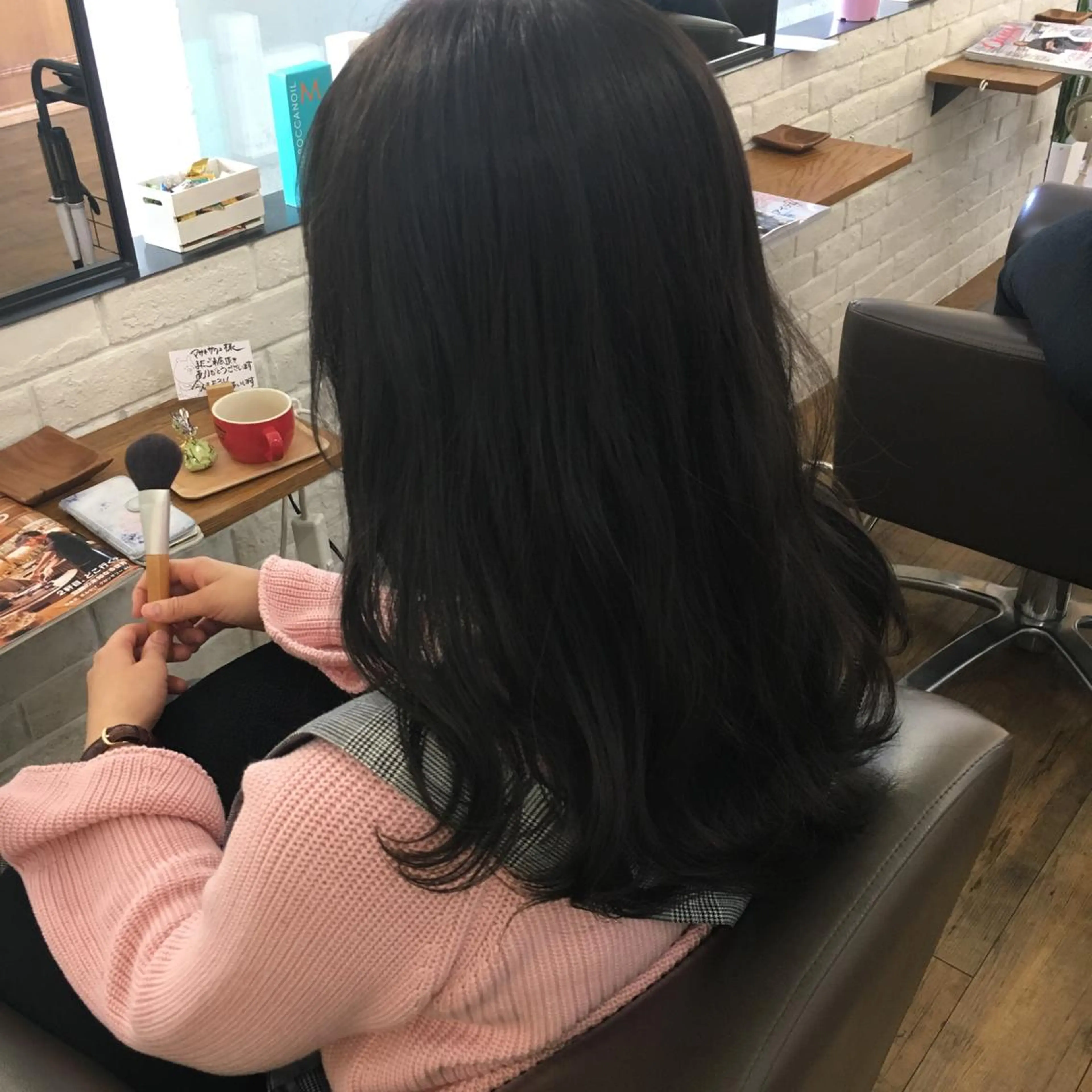 ロング カラー アディクシーカラー 透明感カラー 上川 美幸のヘアスタイル